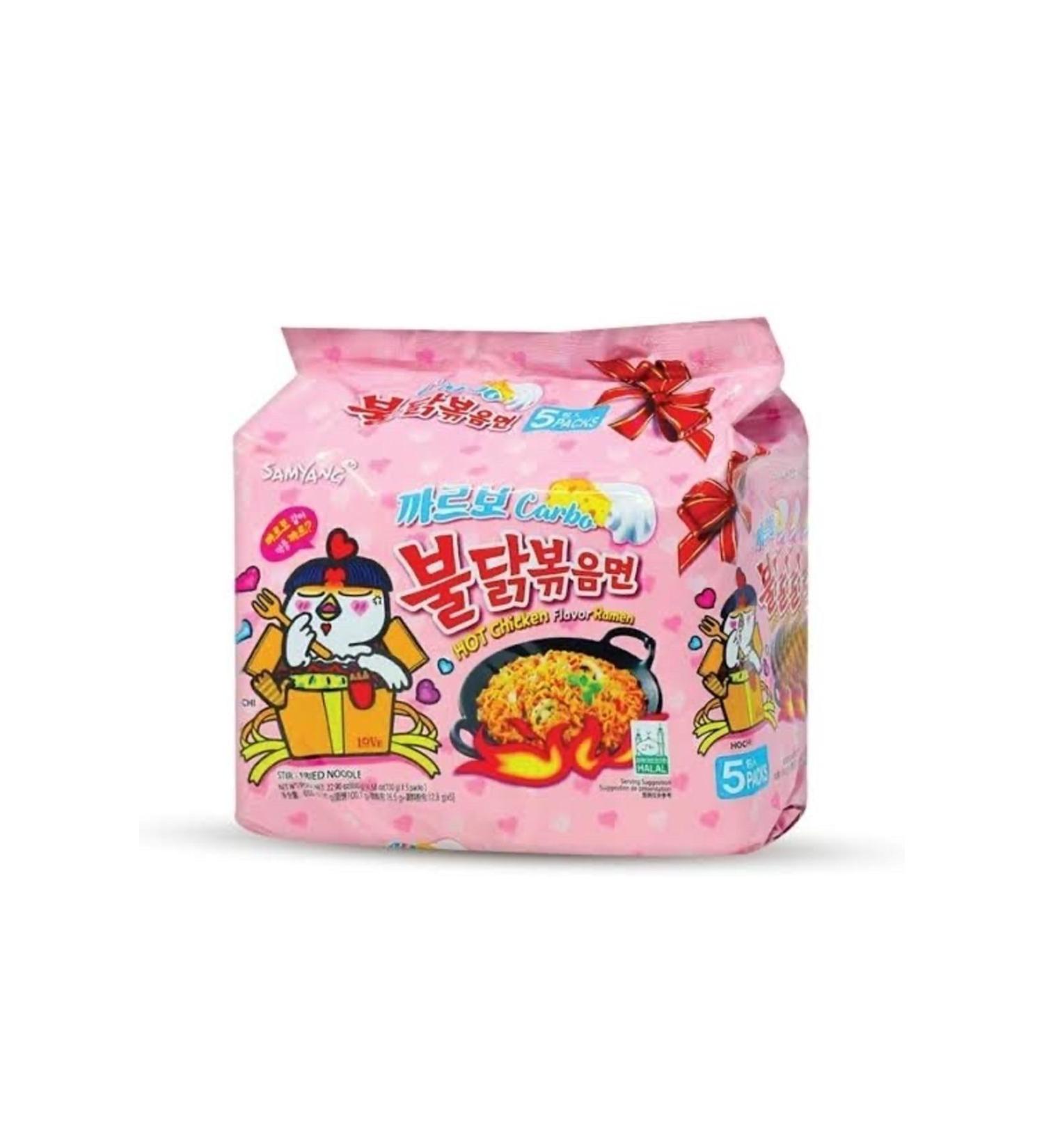 Samyang Buldak Carbonara Ramen 5 Pcs/ 5 pieces