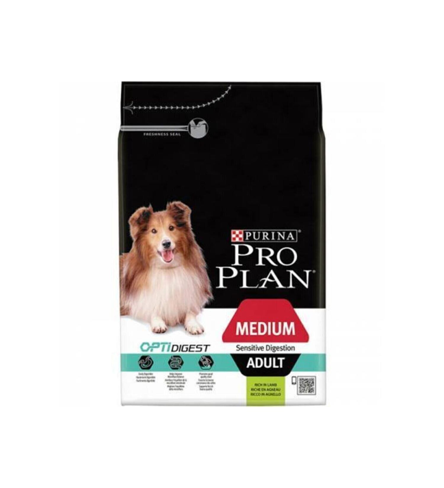 Pro Plan Medium Adult Lamb Meat Dog Food 14 kg