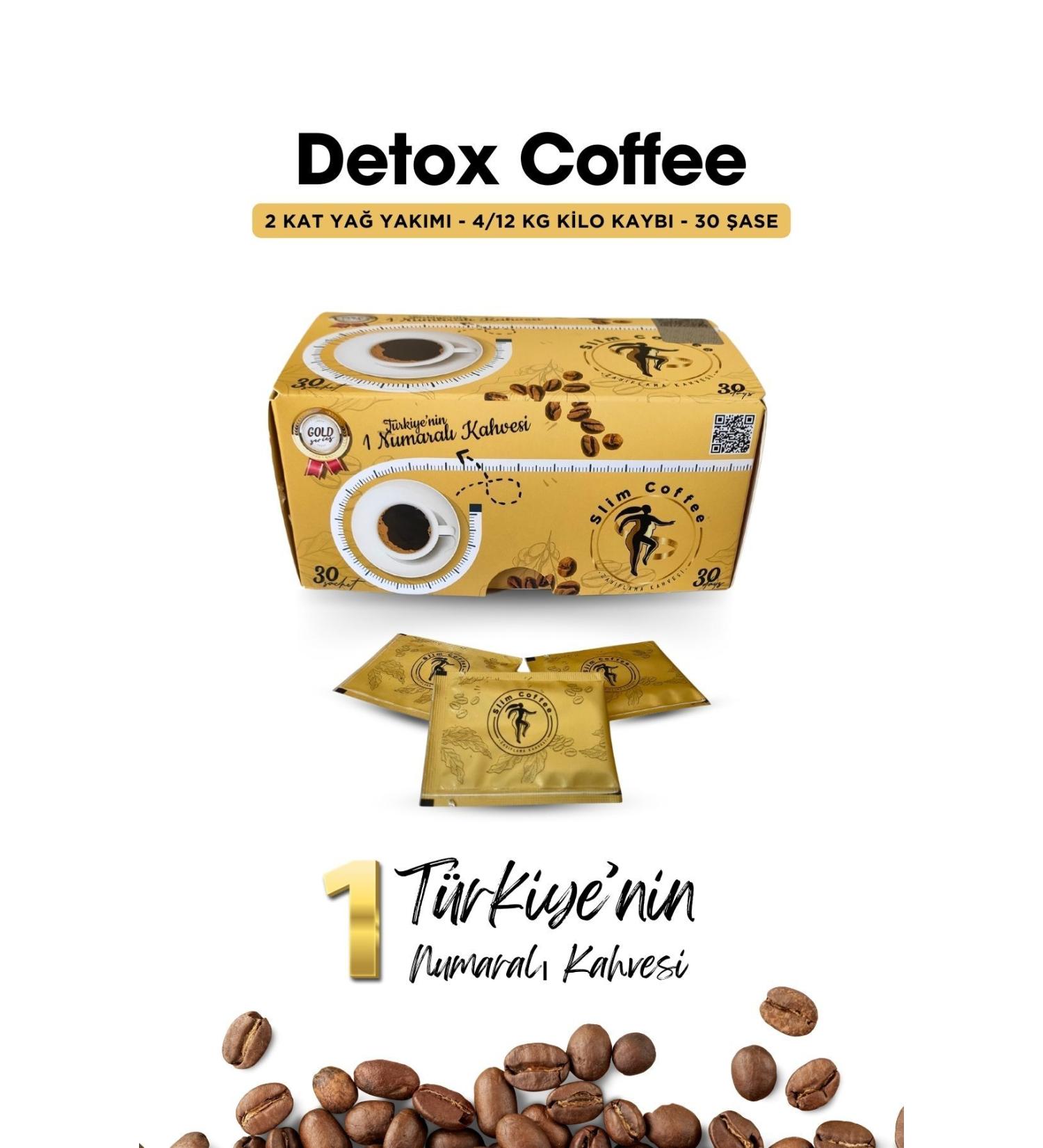 Slim Coffee Detox Coffee Slimming Supporting Coffee Helps to Lose Weight