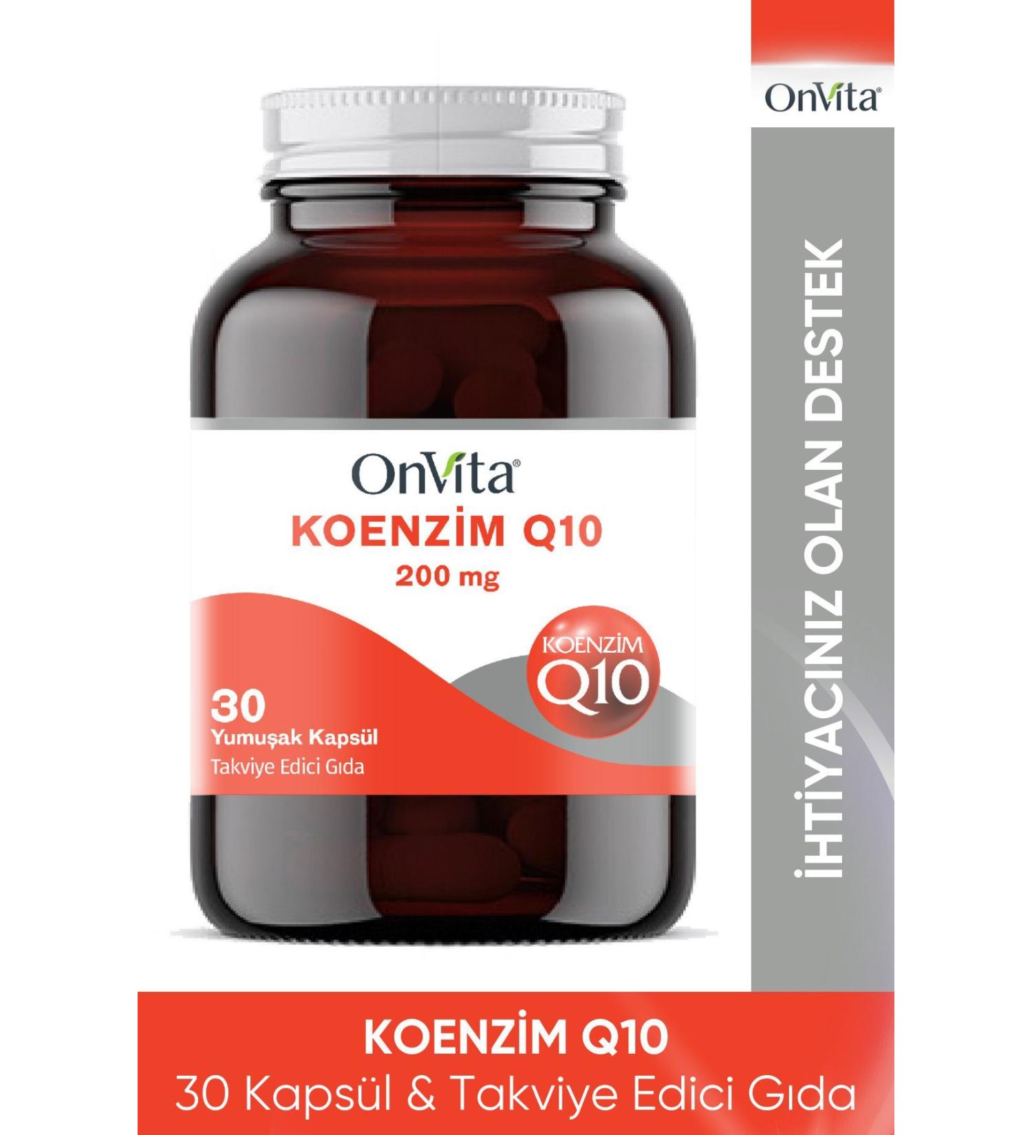 Onvita Q10 Coenzyme 200 Mg 30 Softgels - Buy Online on GoSupps.com