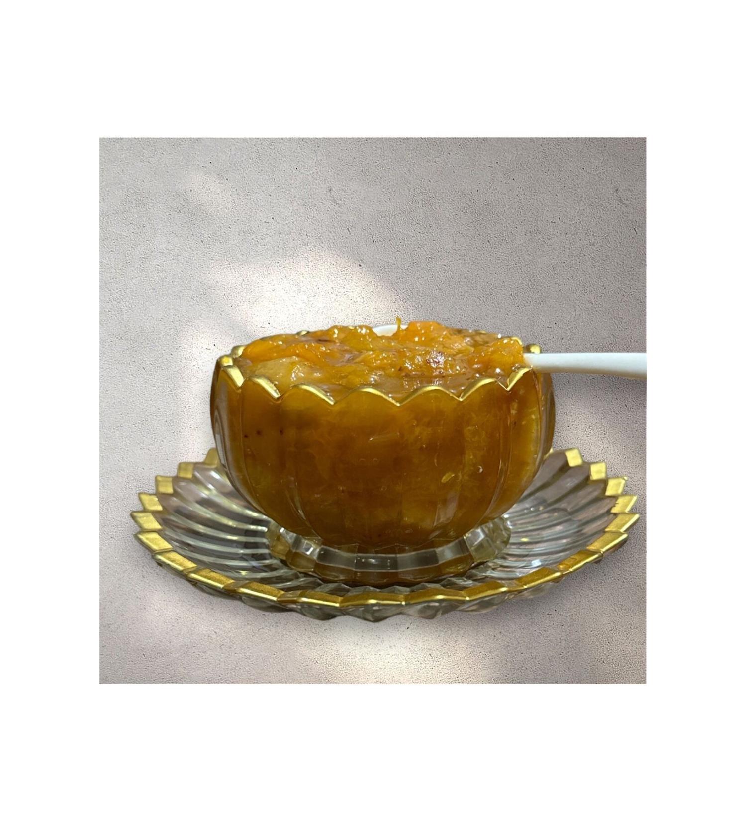 M R (NEW CROP) Organic Handmade Apricot Jam 660 Cc