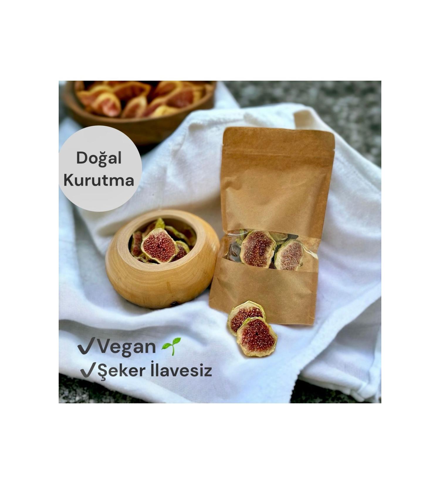 F UM Dried Figs - Fig Chips Natural Drying Organic - 250 gr