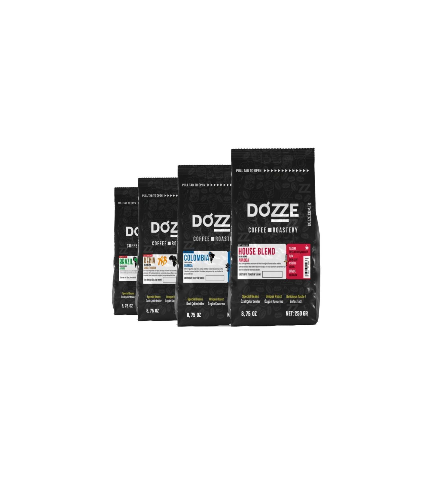 Dozze Coffee Introduction Set B 4x250gr