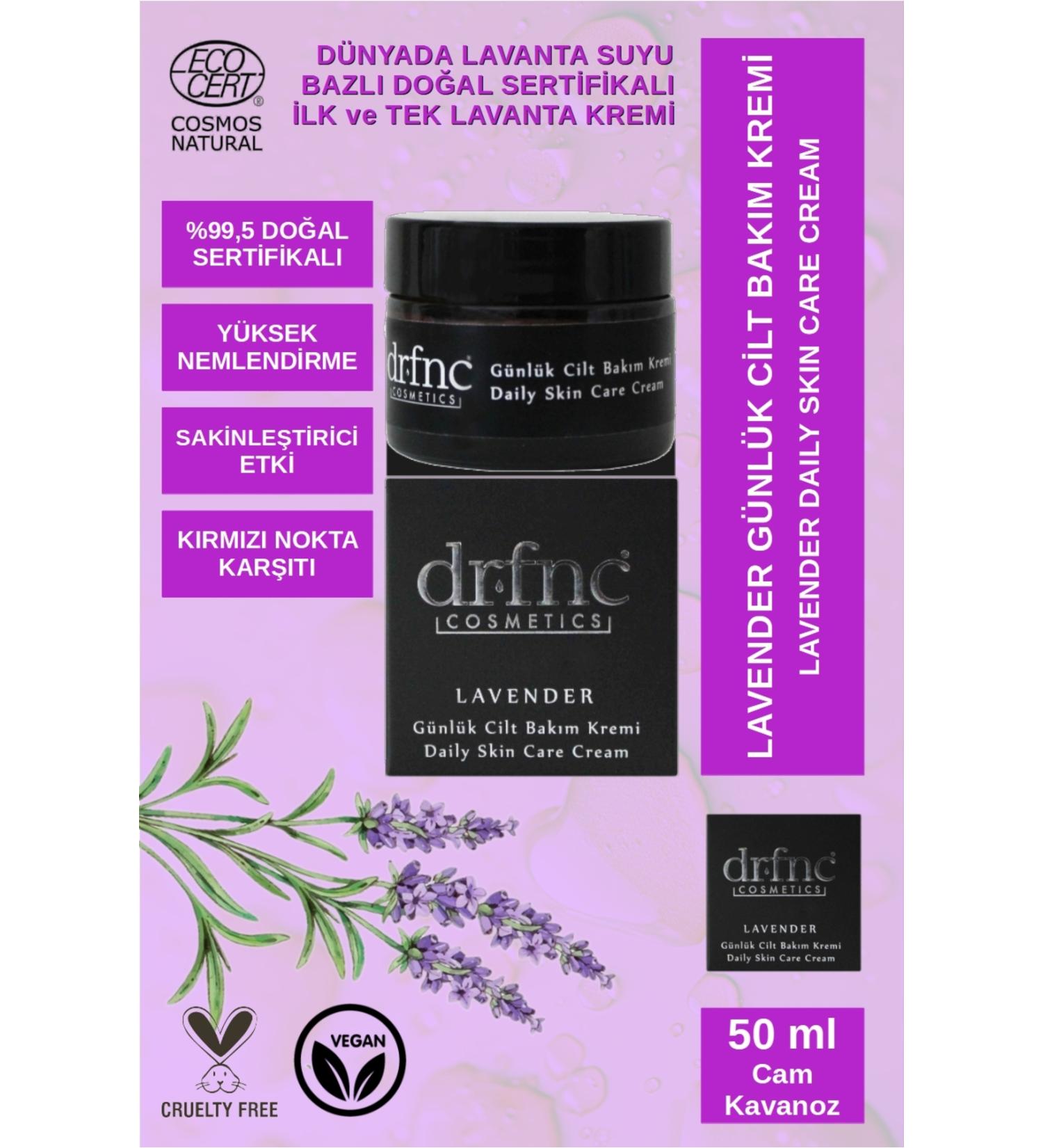 dr.fnc Lavender Daily Skin Care Cream - 50 Ml