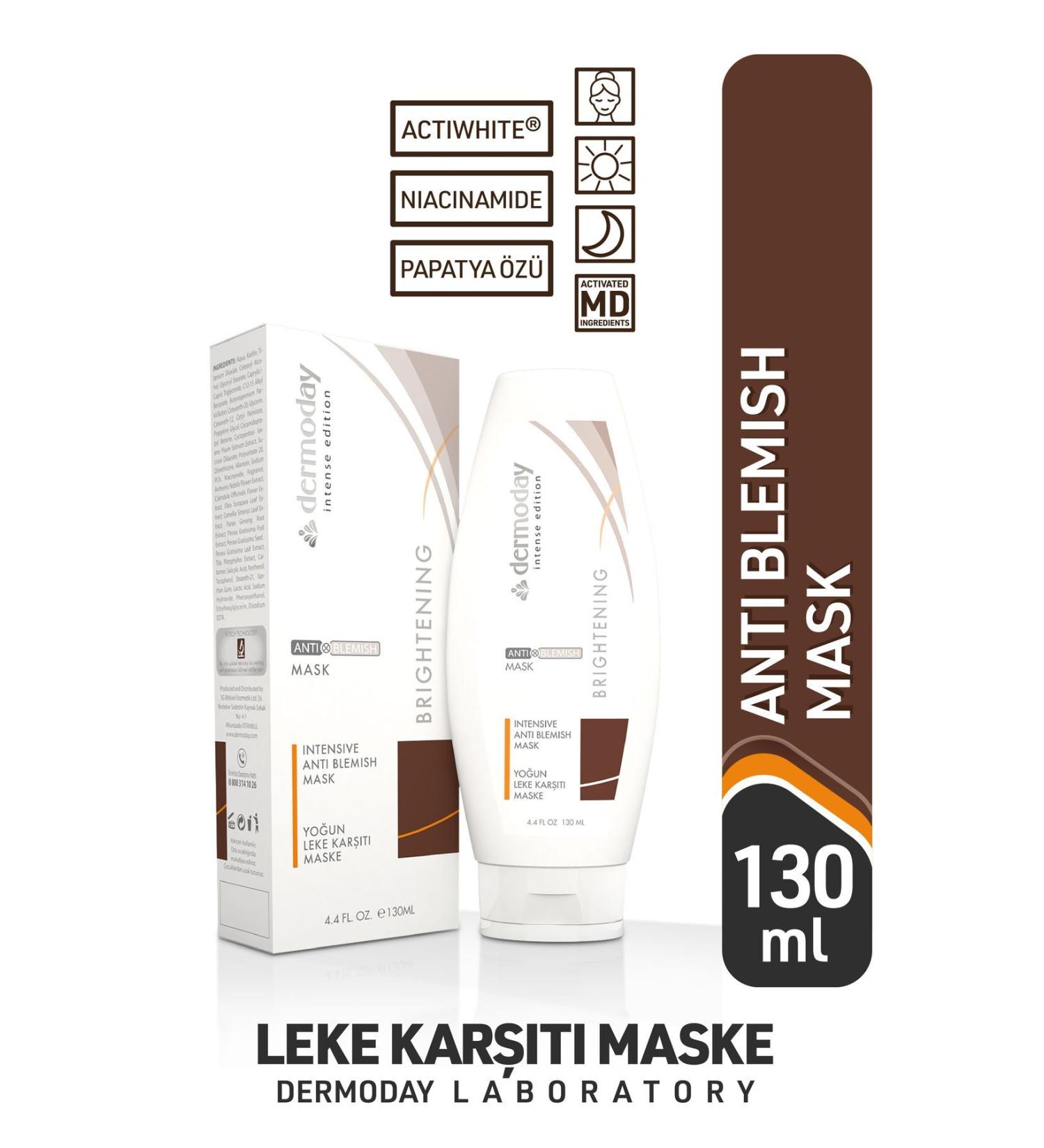 Dermoday Anti-Stain and Skin Whitening Mask Anti Pigmentation Whitening Skin Mask 130 ml