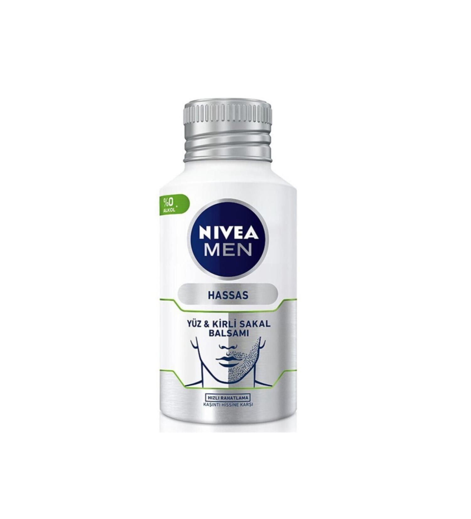 NIVEA Men Sensitive Face Stubble Balm 125ml