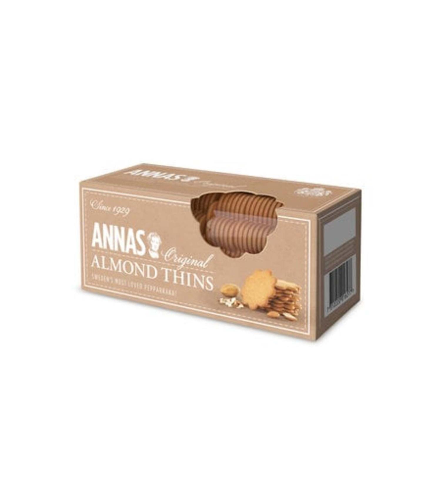 Annas Anna's Almond Biscuits 150 Gr (12 PIECES)