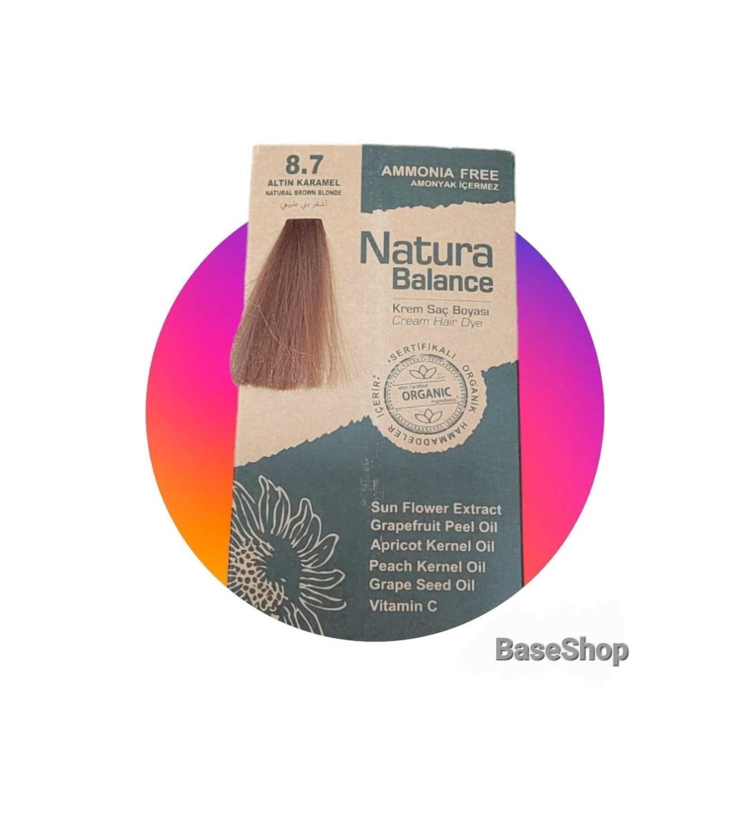 NATURABALANCE Natura Balance Ammonia-Free Hair Dye 8.7 Golden Caramel