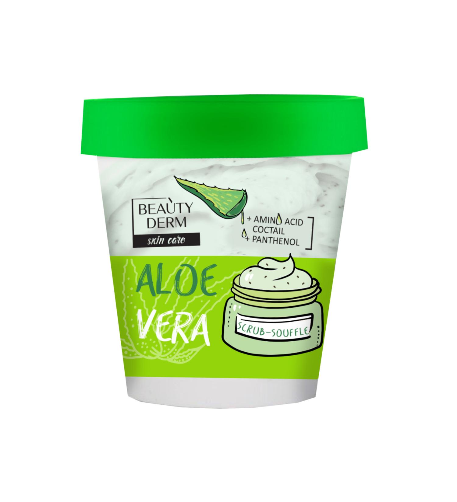 BEAUTY DERM Shower Gel Aloevera Body Peeling 190 ml Scrub Peeling