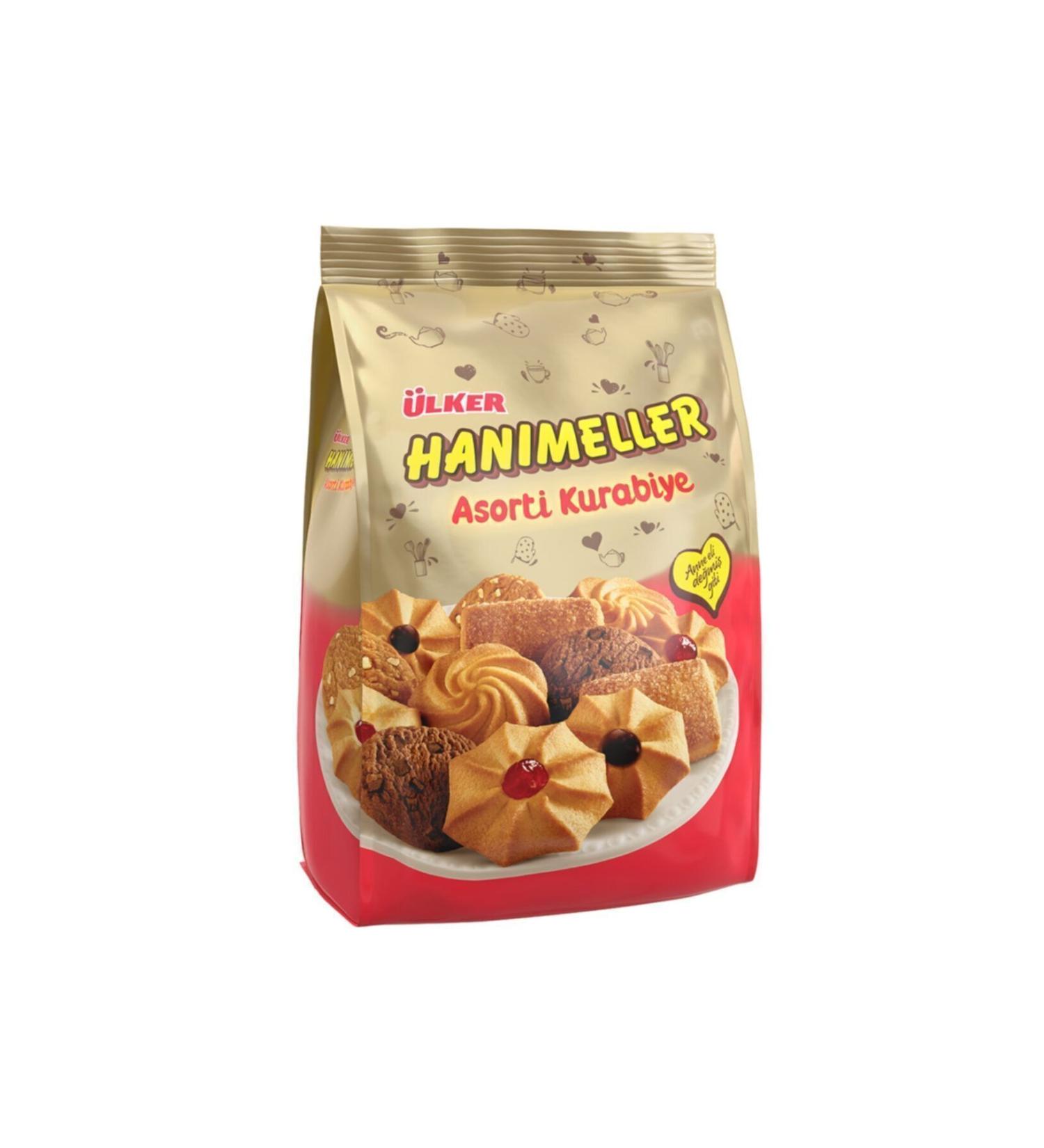lker Han meller Assorted Mixed Sweet Cookies 150 Gr X 6 Pieces