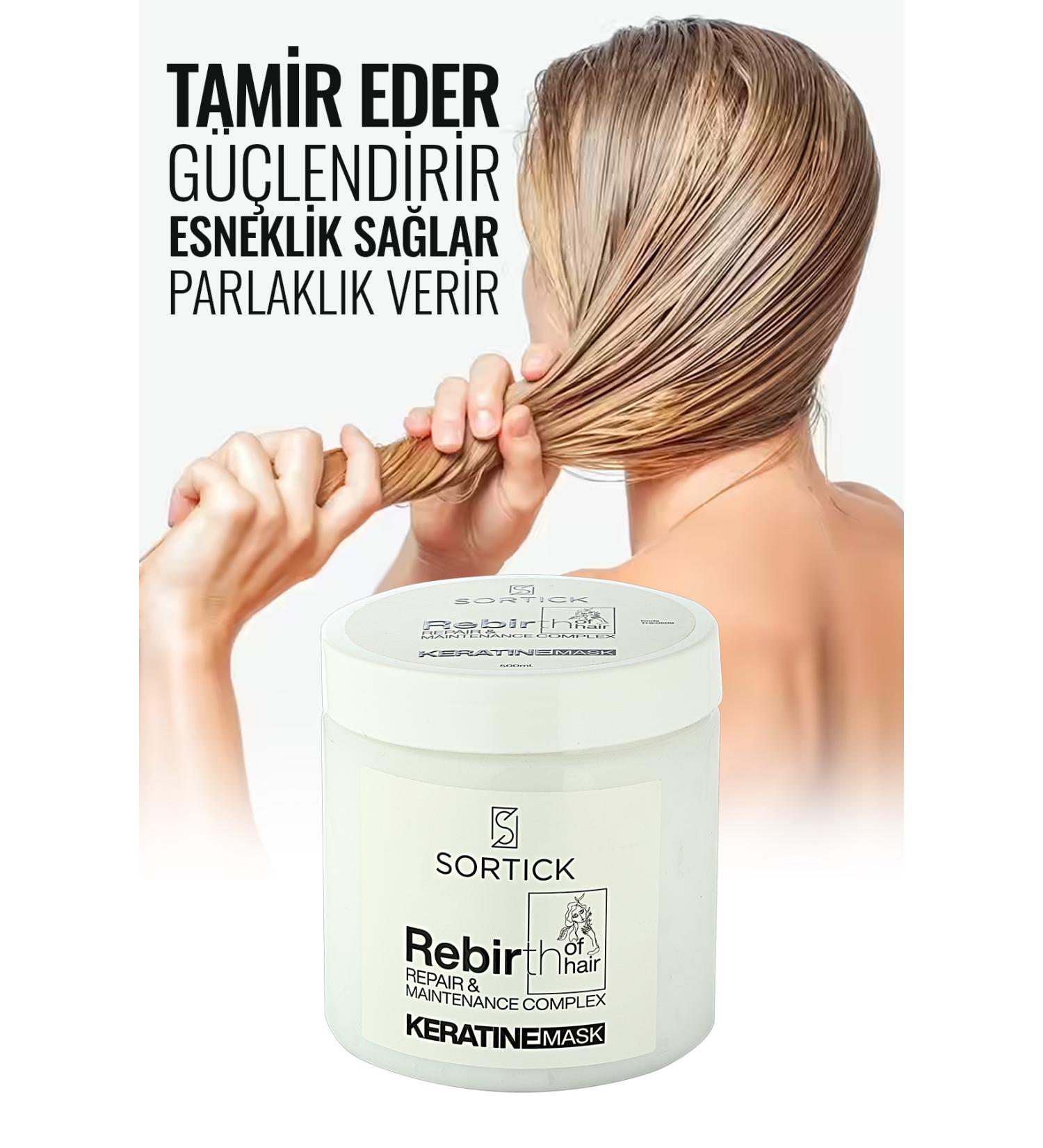 Sortick Keratin Hair Care Mask Repair Strengthening 500ml