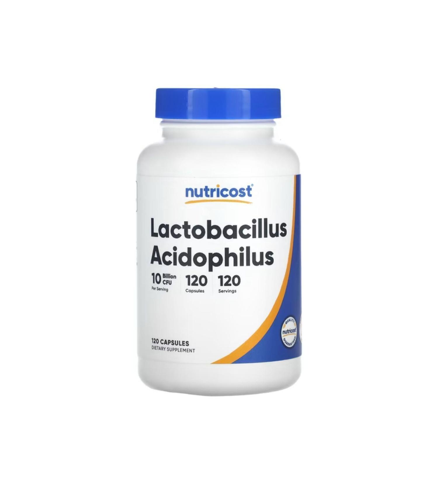Nutricost Lactobacillus Acidophilus 10 Billion Cfu 120 Capsules