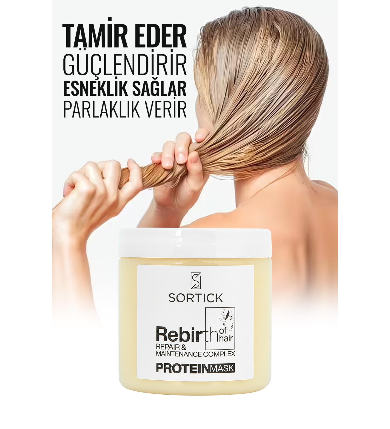 Sortick Protein Hair Care Mask Repair Strengthening 500ml - Buy Online on GoSupps.com