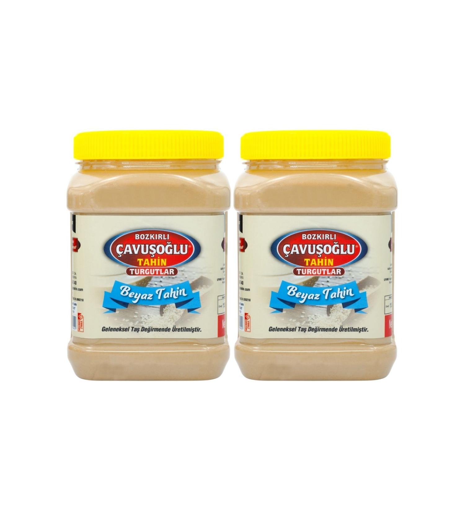 Bozkirli Cavusoglu White Tahini 930g X 2 - Buy Online on GoSupps.com