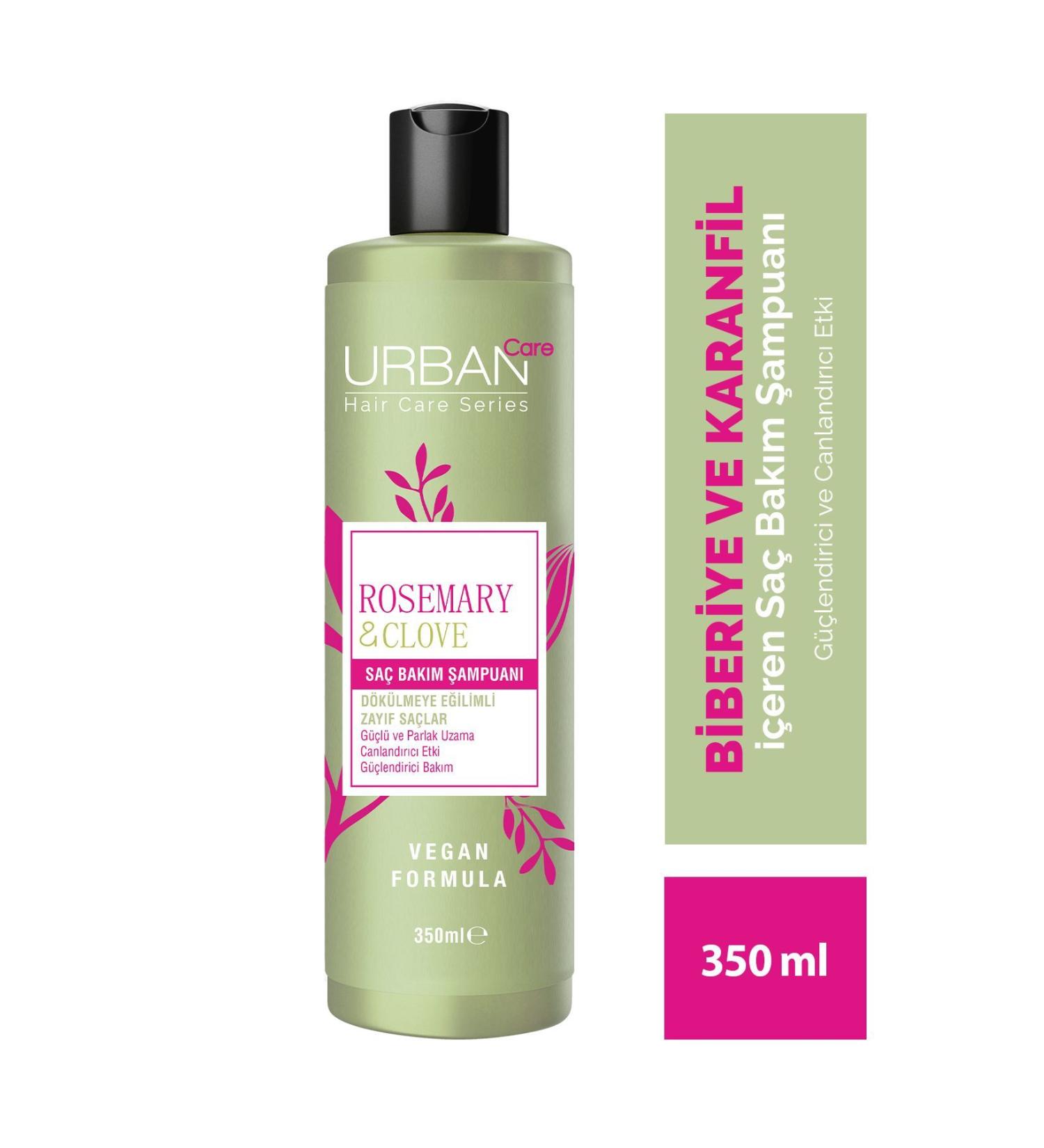 Urban Care Rosemary & Clove Rosemary & Clove Revitalizing and Strengthening Hair Care Shampoo 35 - Buy Online on GoSupps.com