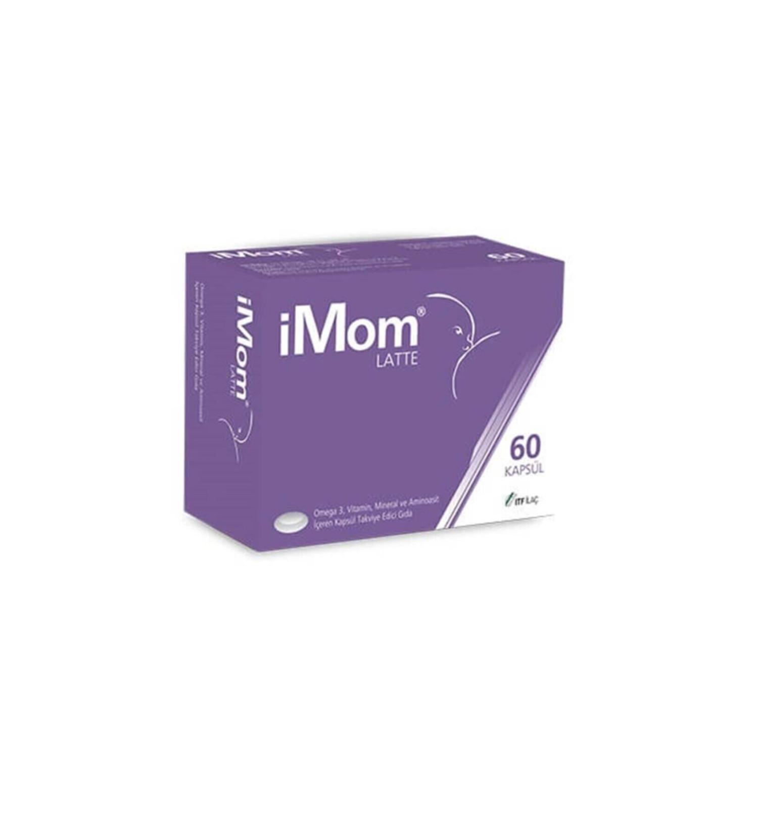 Imom Latte Omega Fish Oil Milk Booster