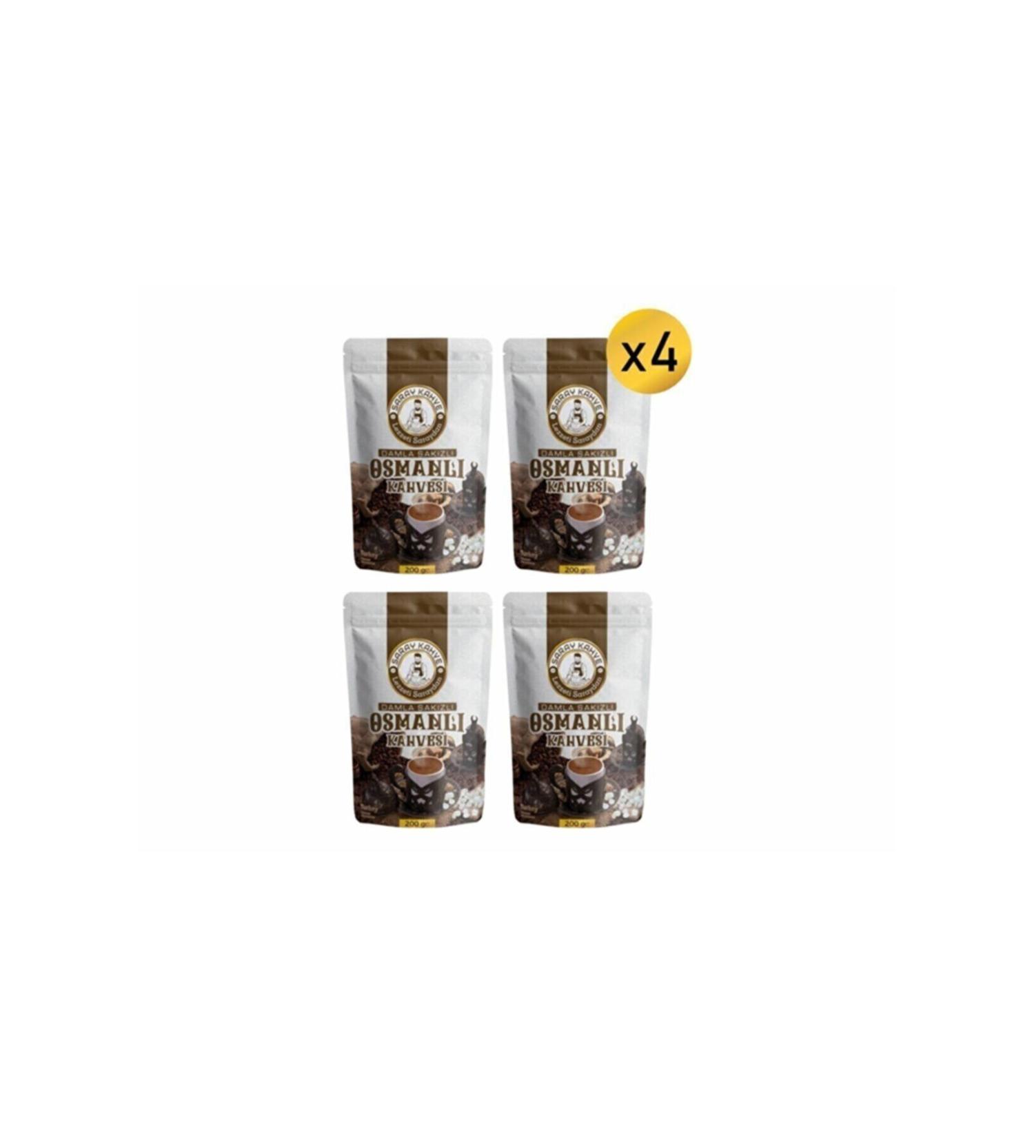 SARAY KAHVE Saray Mastic Coffee 4-Piece