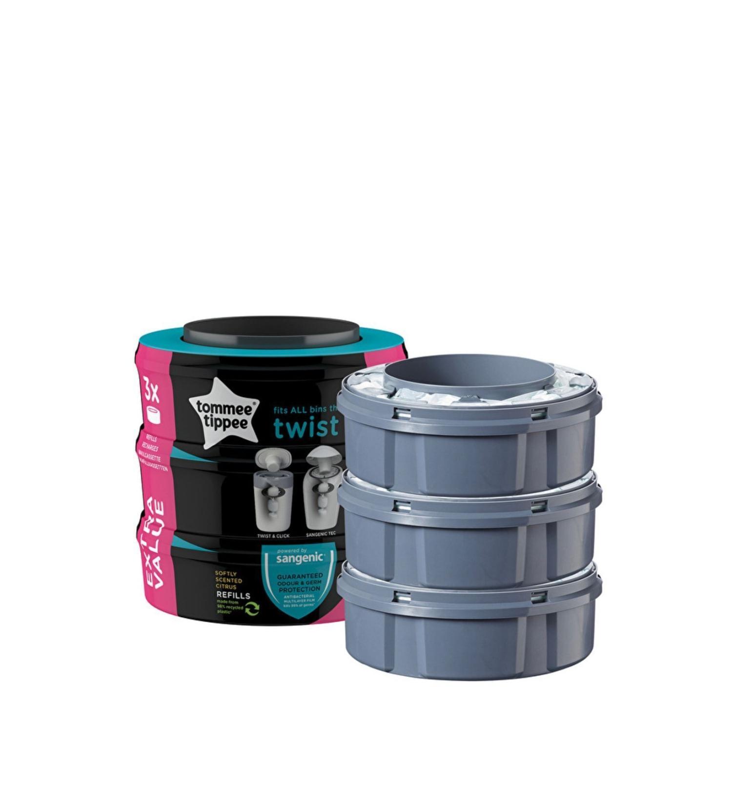 Tommee Tippee Twist Click 3 Cartridge Diaper Trash Bag - Buy Online on GoSupps.com
