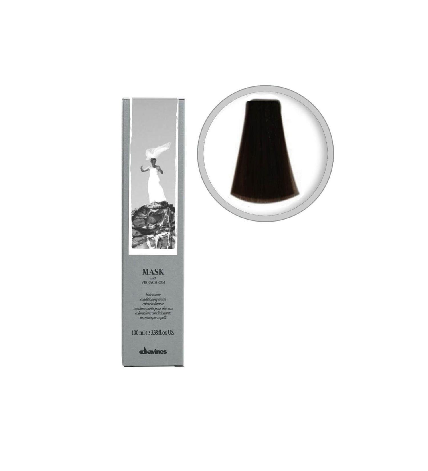 Davines Professional Mask With Vibrachrom Nourishing Repair Hair Dye 100ml 4.18 Colors