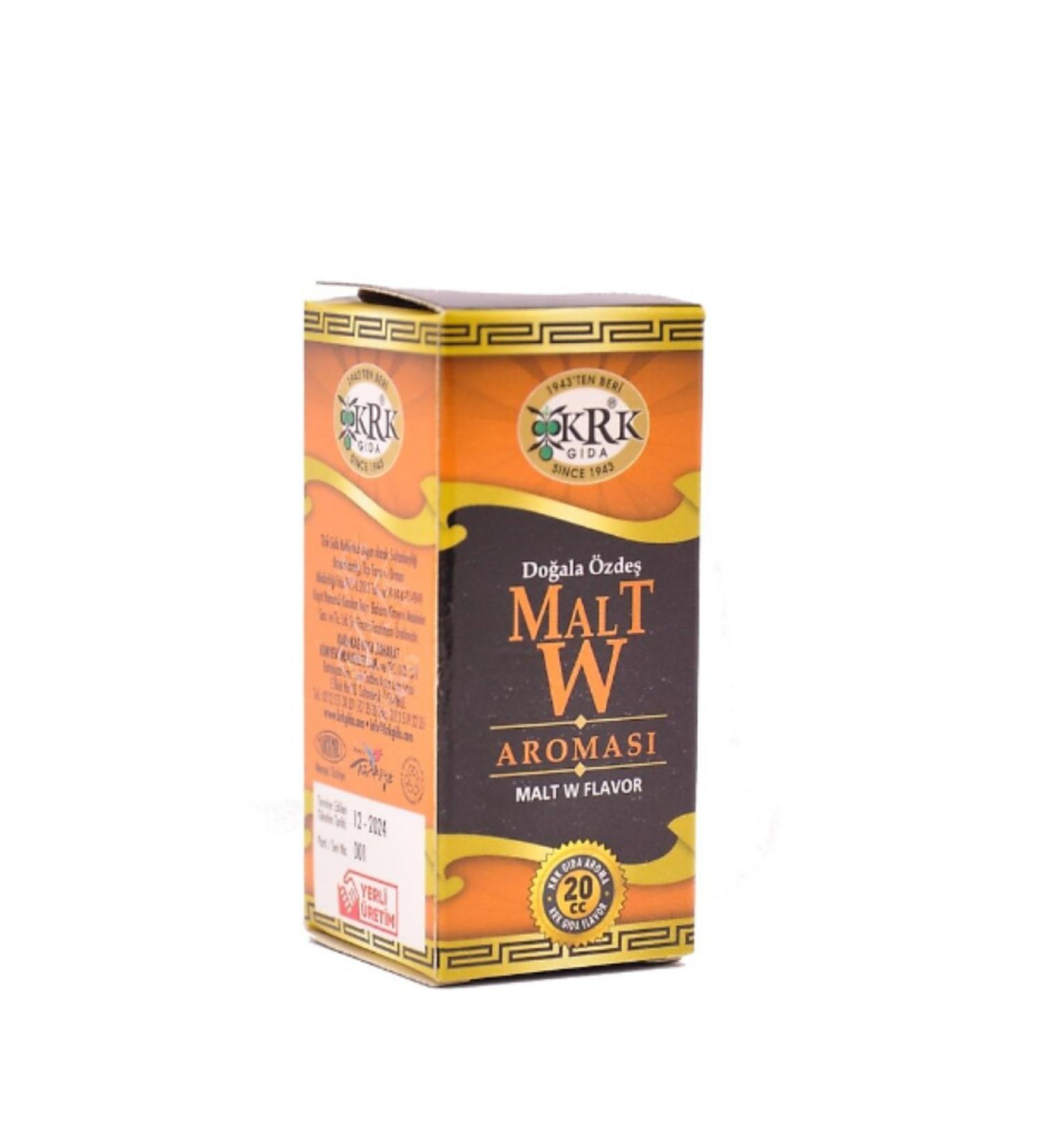 Krk Food Malt Aroma 20 ml 6 PCS Krk Malt W Aroma Walt W Aroma 20 cc