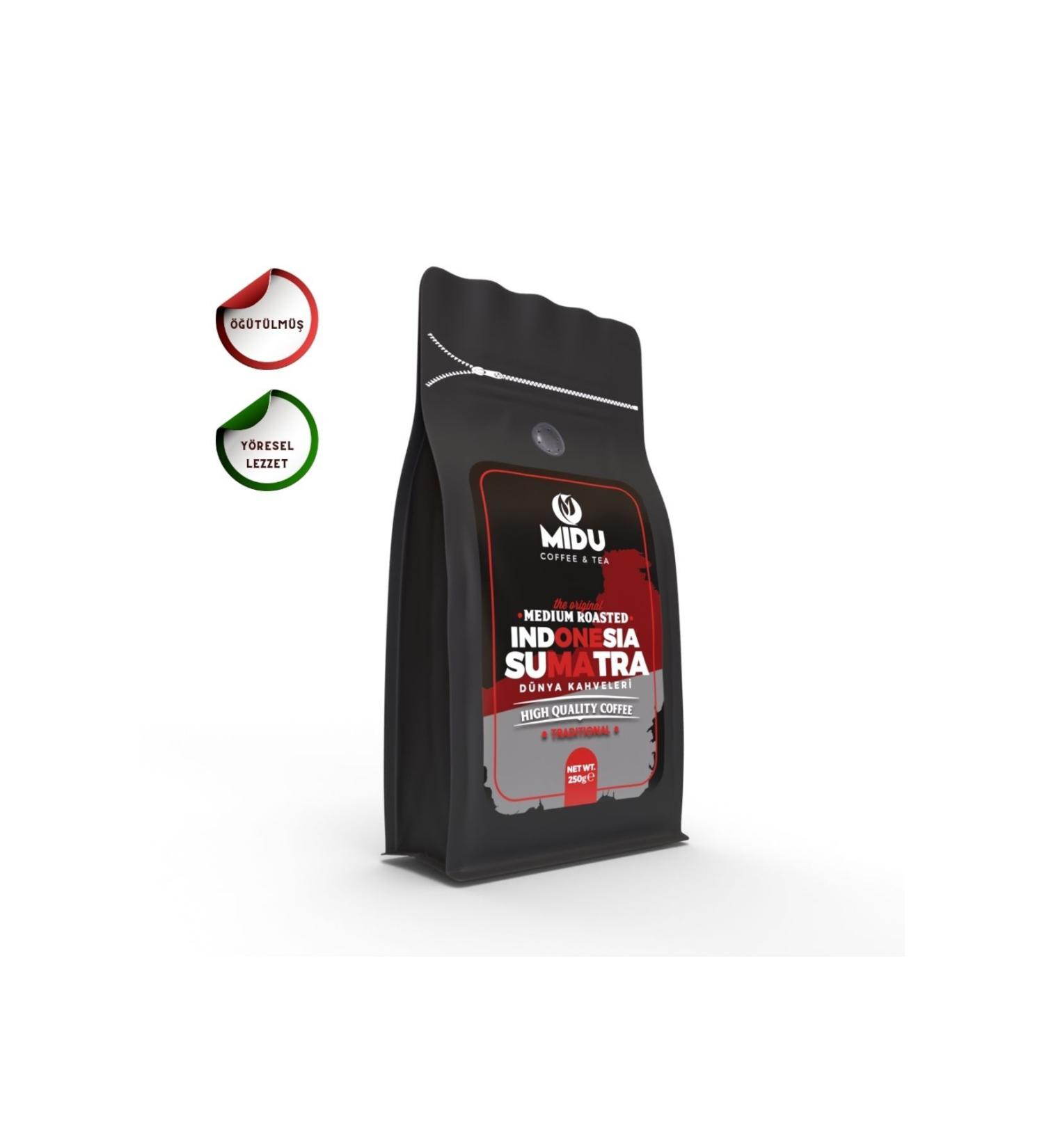 MIDU COFFEE & TEA INDONESIA SUMATRA FILTER COFFEE 250GR