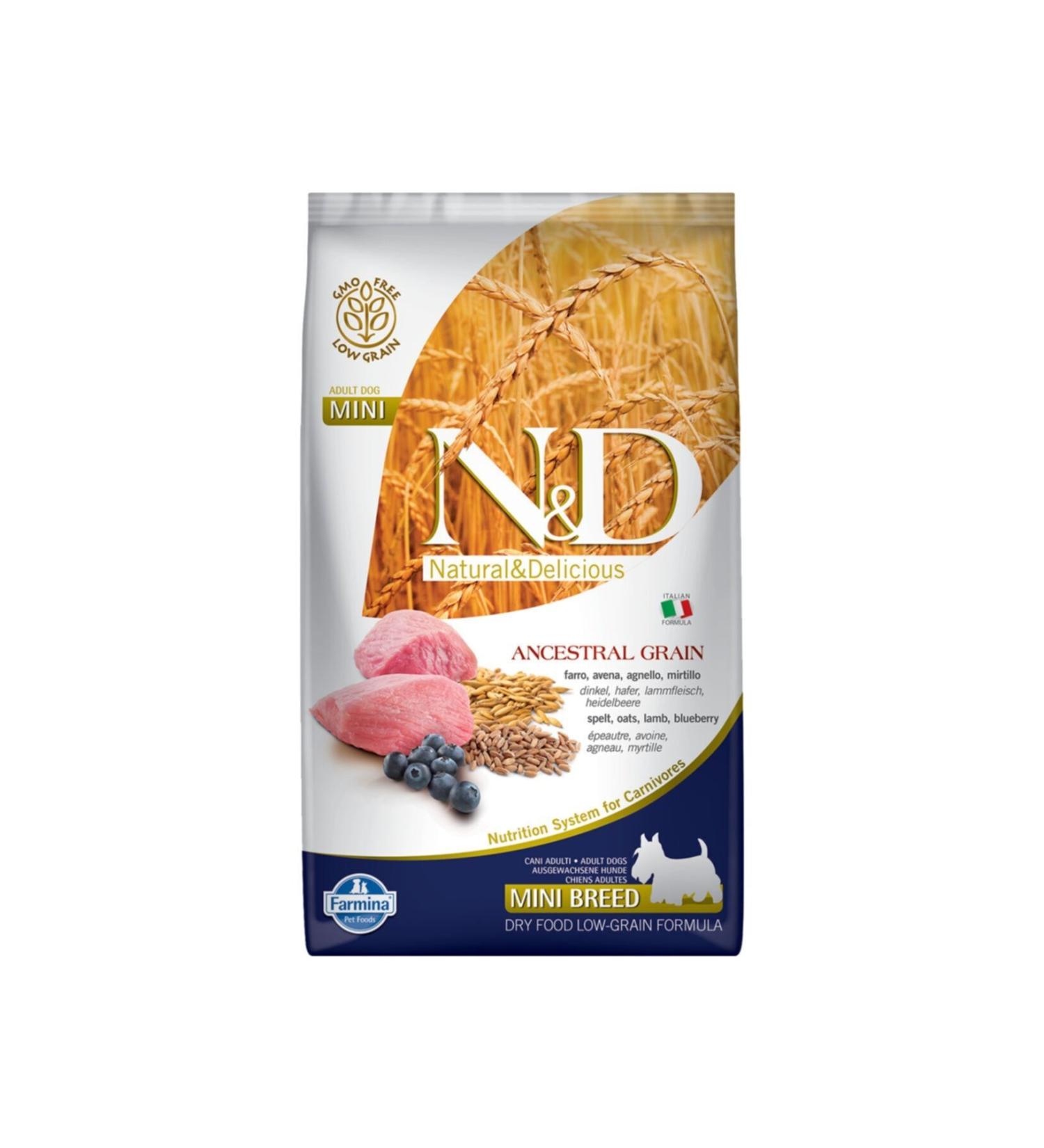 Farmina Nd Ancestral Grain Lamb&Blueberry Adult Mini