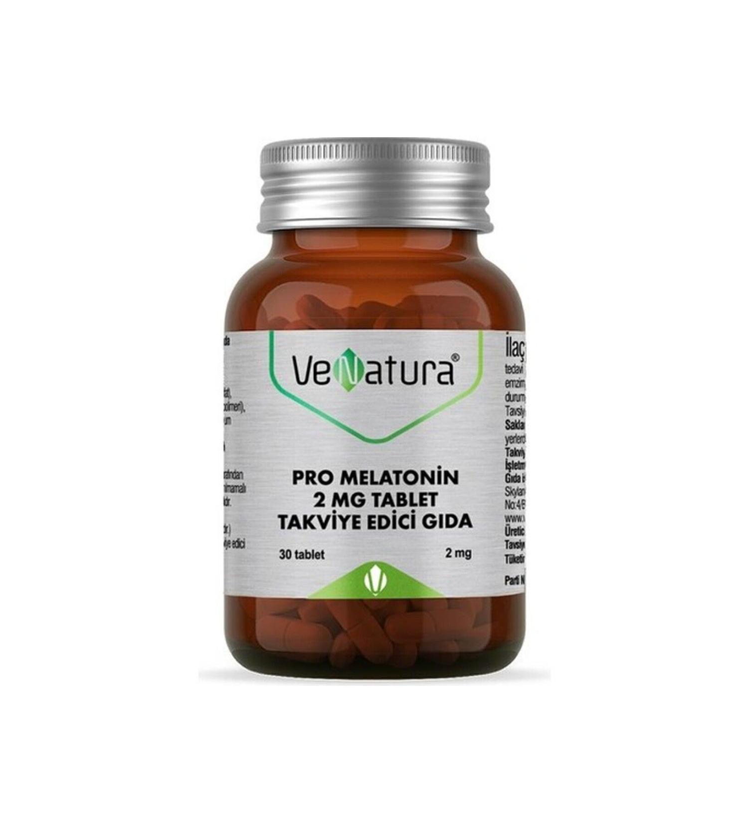 Venatura Pro Melatonin 2 Mg 30 Tablets