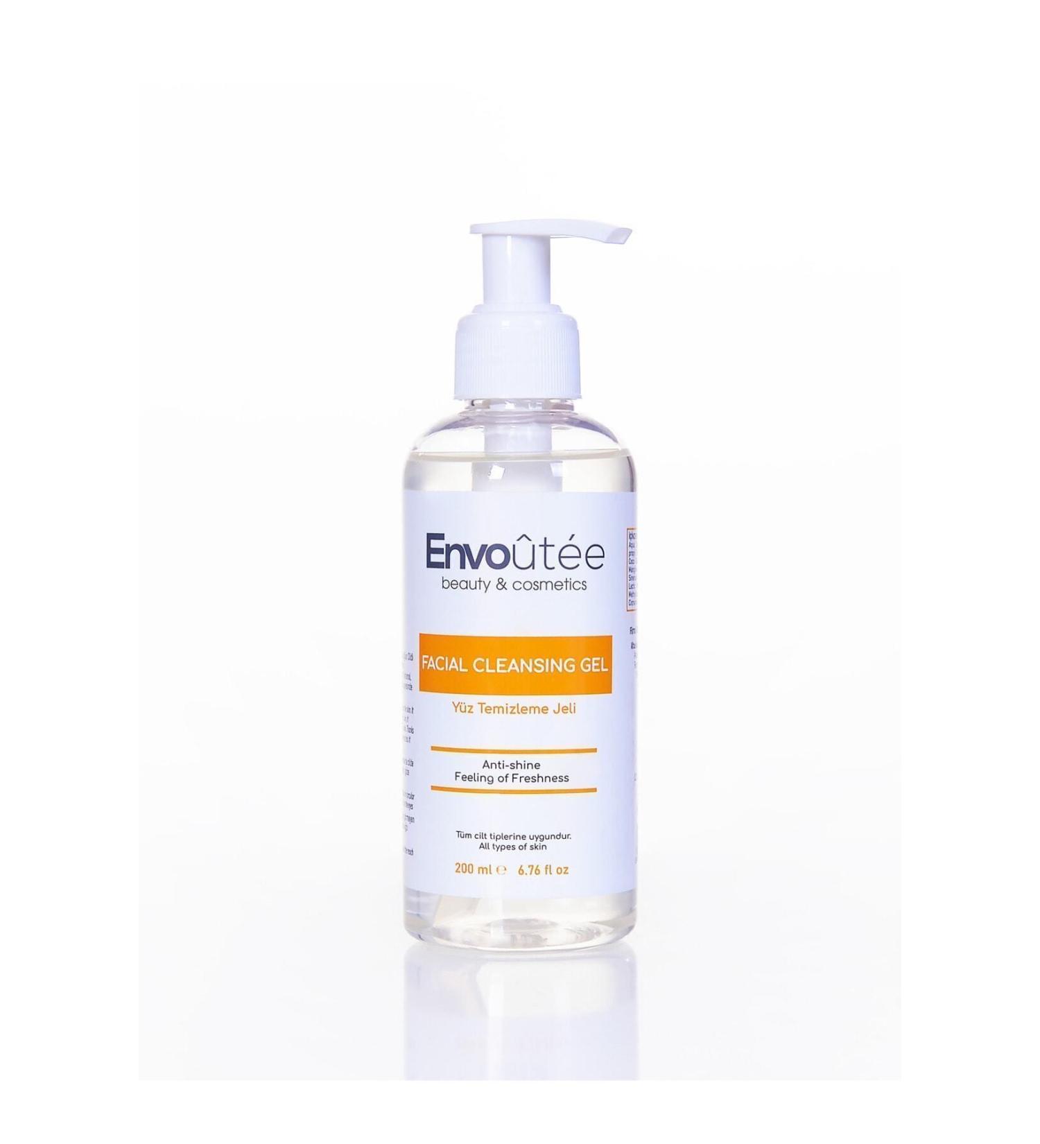 Envo t e beauty & cosmetics Probiotic Face Wash Gel Mango & Green Tea Extract -200 ml 6.76 Fl.oz - Buy Online on GoSupps.com