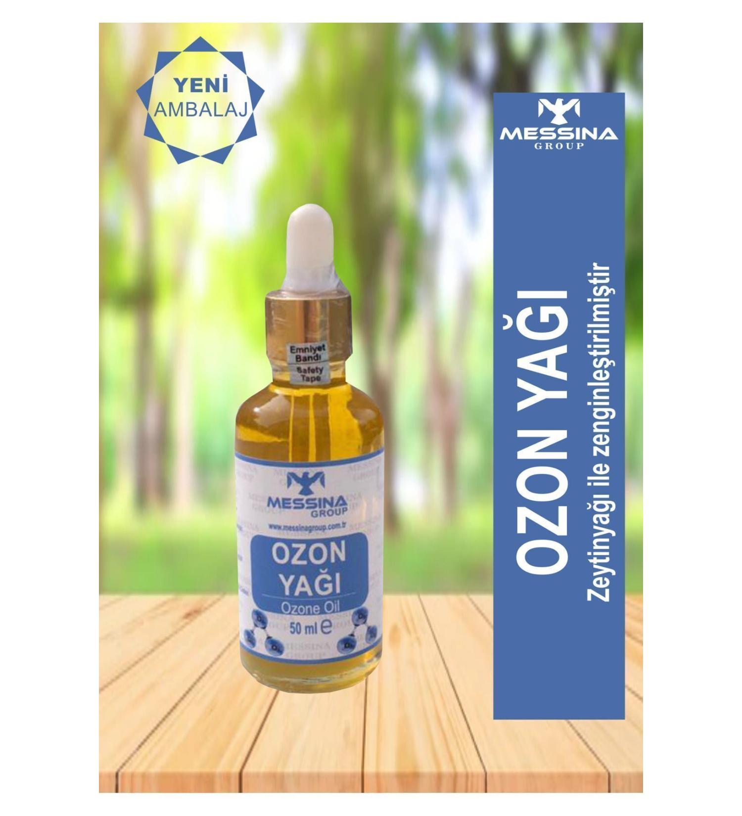 Messina Group - Organic Ozone Oil 50 ml - Buy Online on GoSupps.com