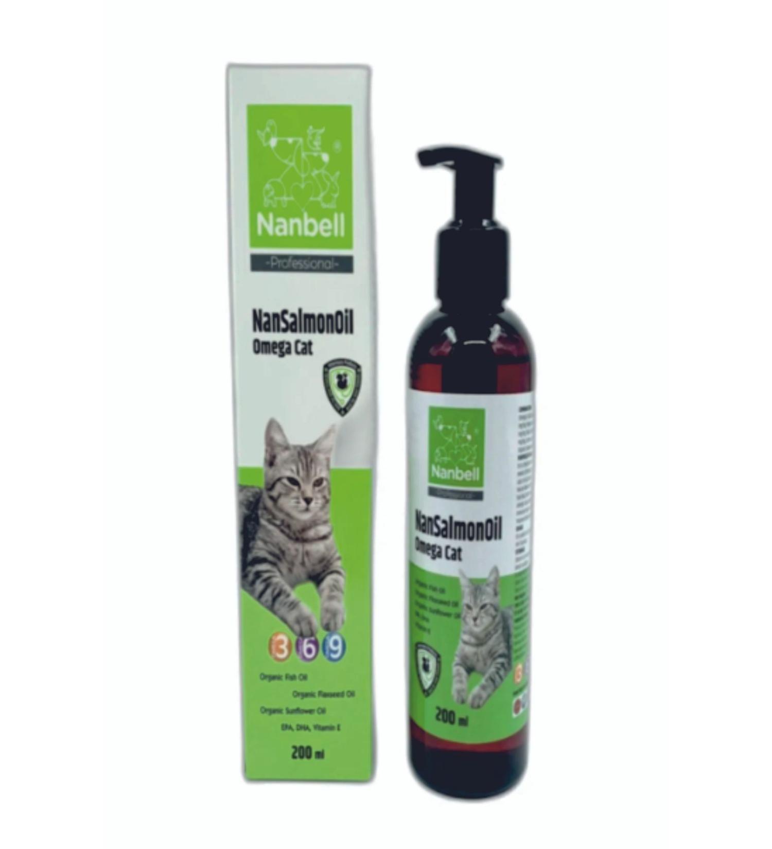 Nanbell Cat Fish Oil Omega 3-6-9 NanSalmonOil 200ML