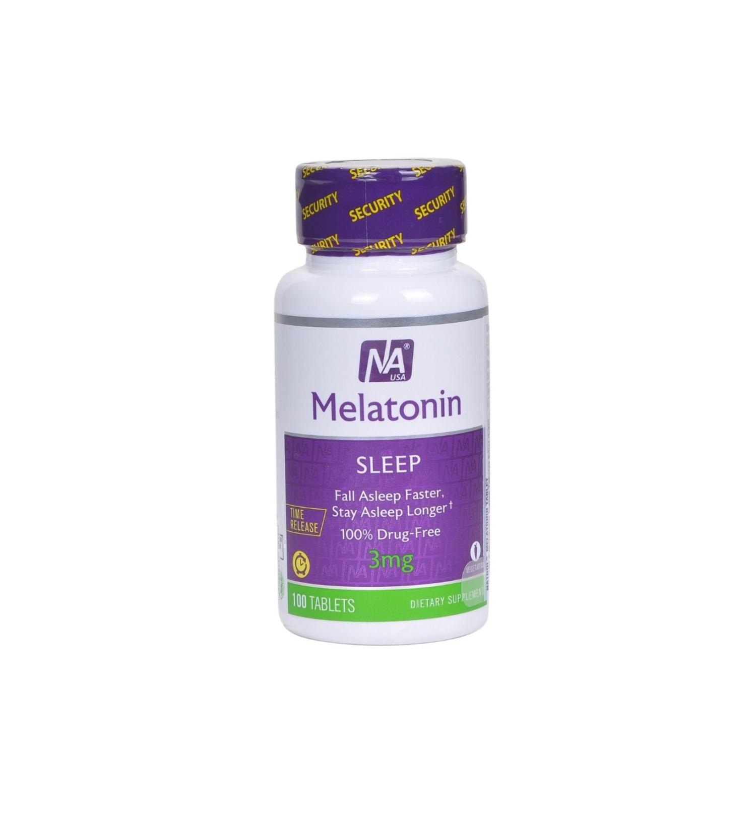 Natrol Time Release 100 Tablets Me-latoninn
