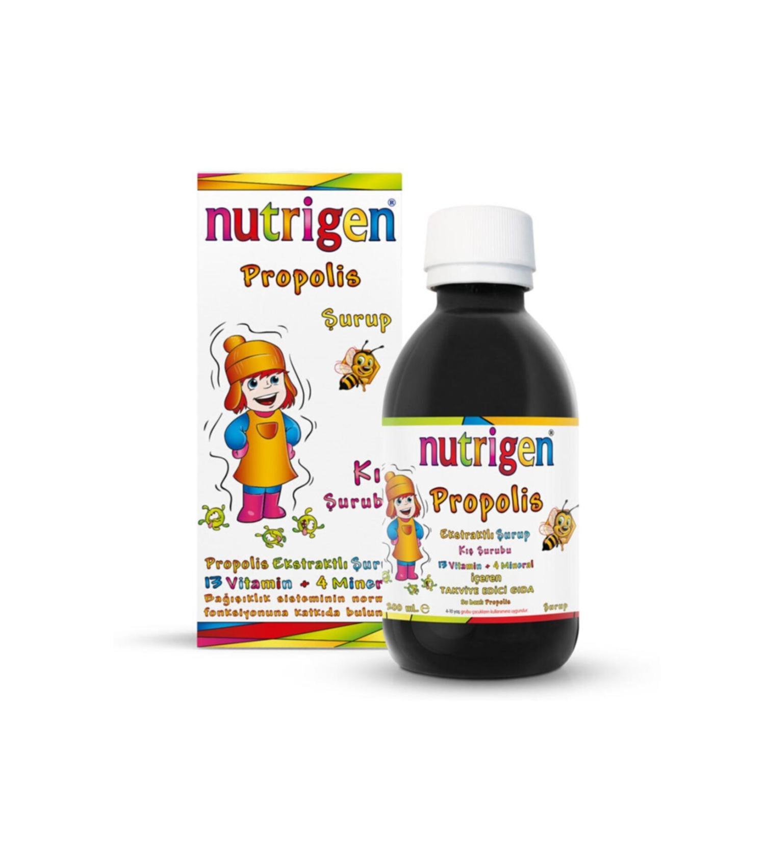 Nutrigen Propolis Extract Winter Syrup 200 Ml