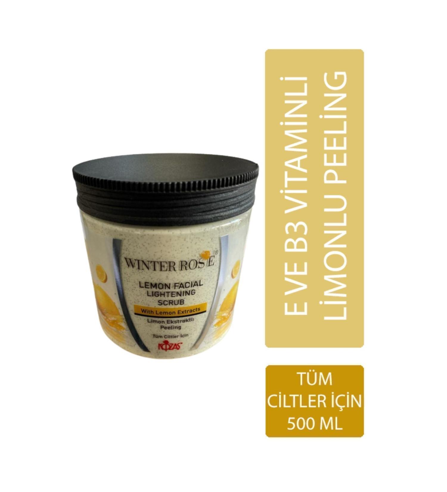 Countess Winter Rose Lemon Facial Lightening Scrub