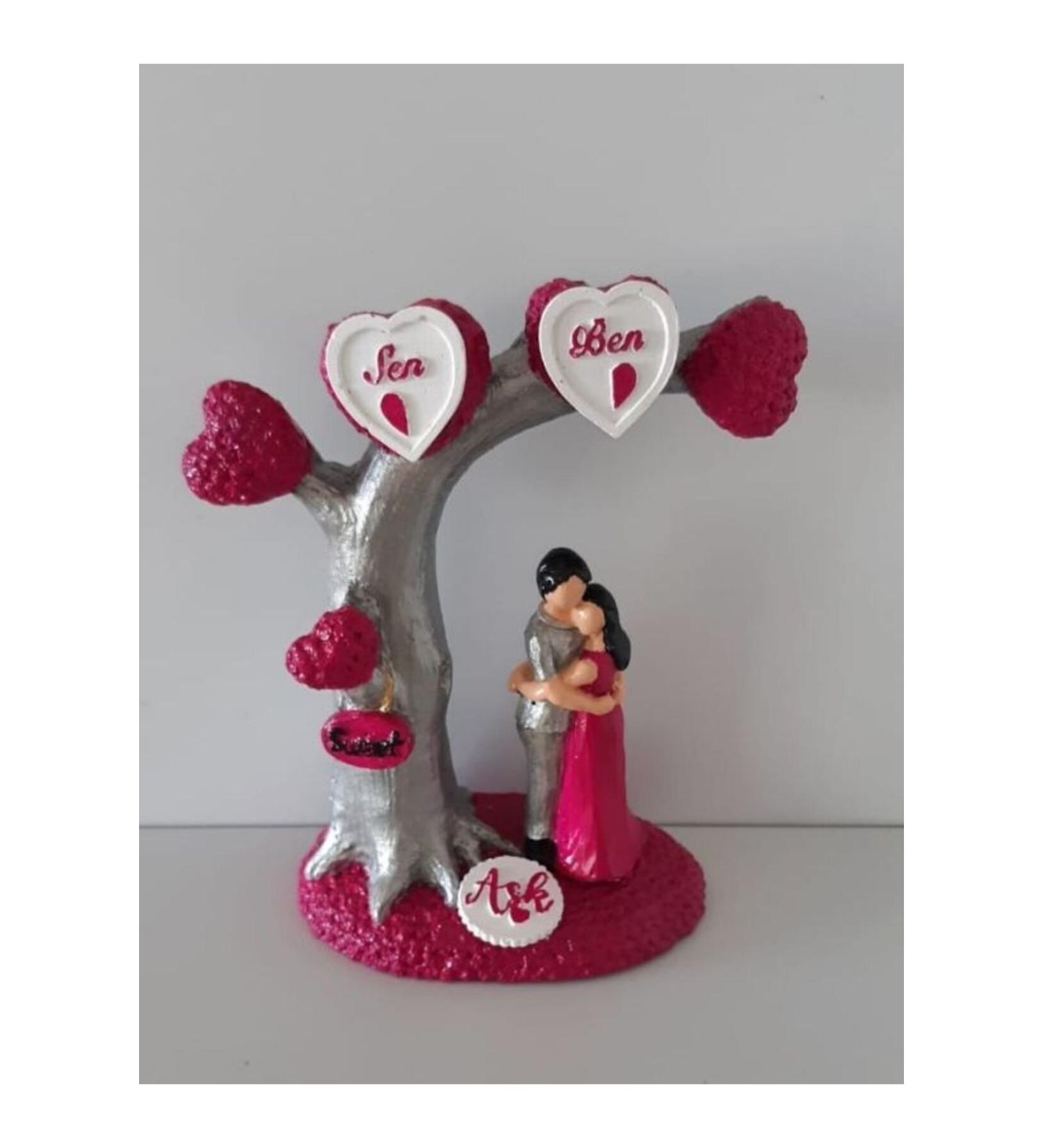 Dear Love Tree Decorative figurine Accessory stone powder production love tree - Buy Online on GoSupps.com