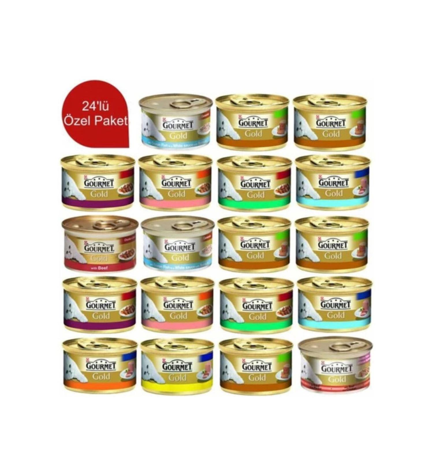 Gourmet Purina Gourmet Gold 24 Mix Mixed Wet Food