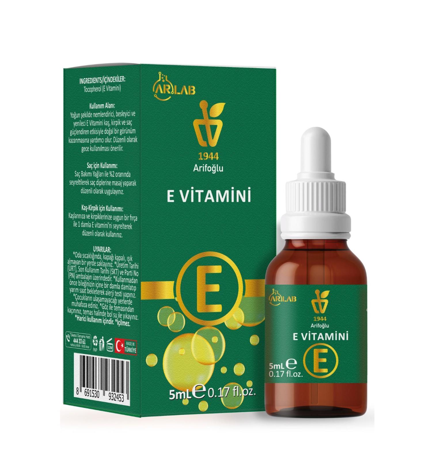 Arifo lu Arlab Vitamin E 5ml 0 Pure Arifo lu
