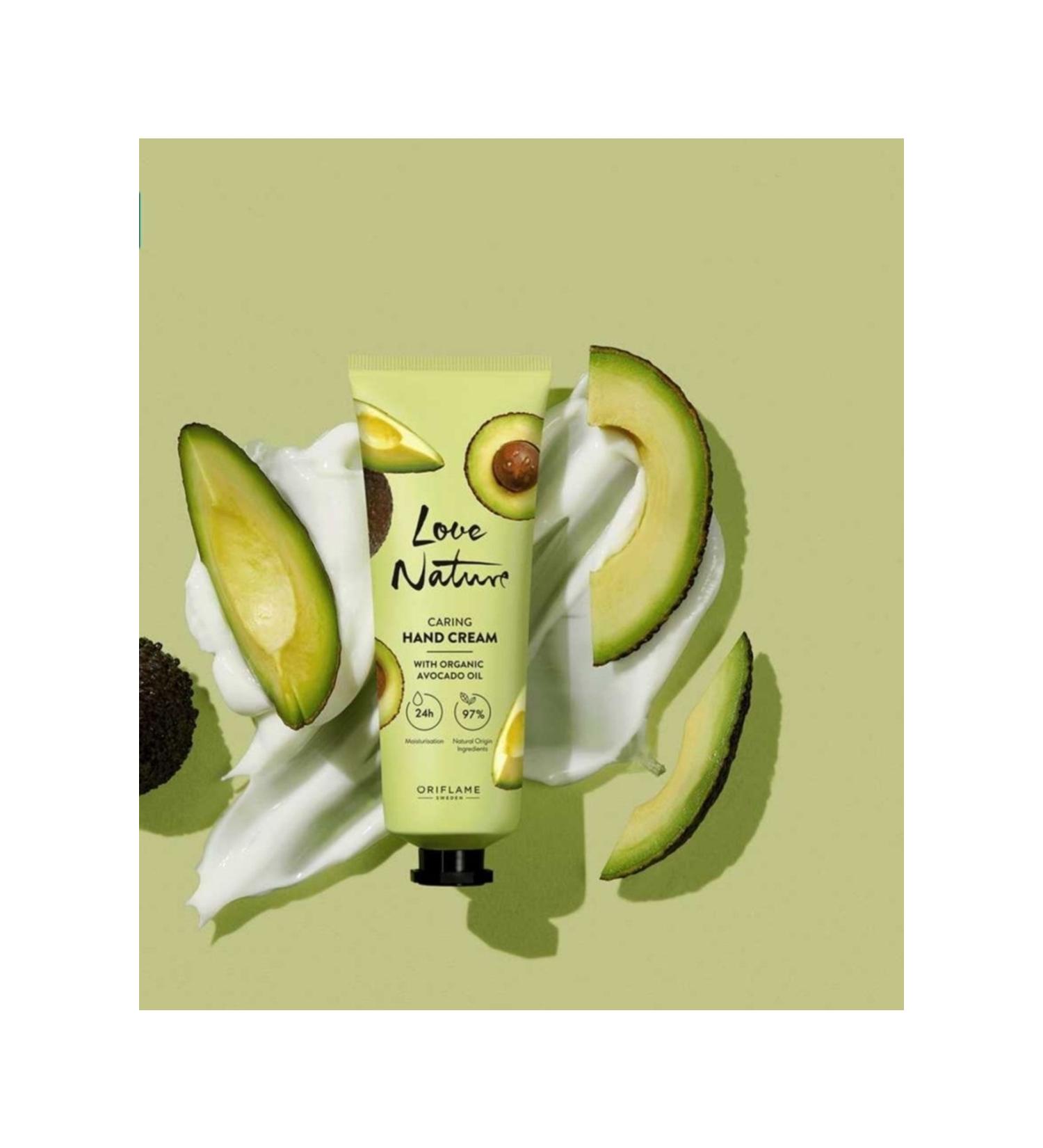 Oriflame Love Nature Nourishing Hand Cream with Organic Avocado Oil