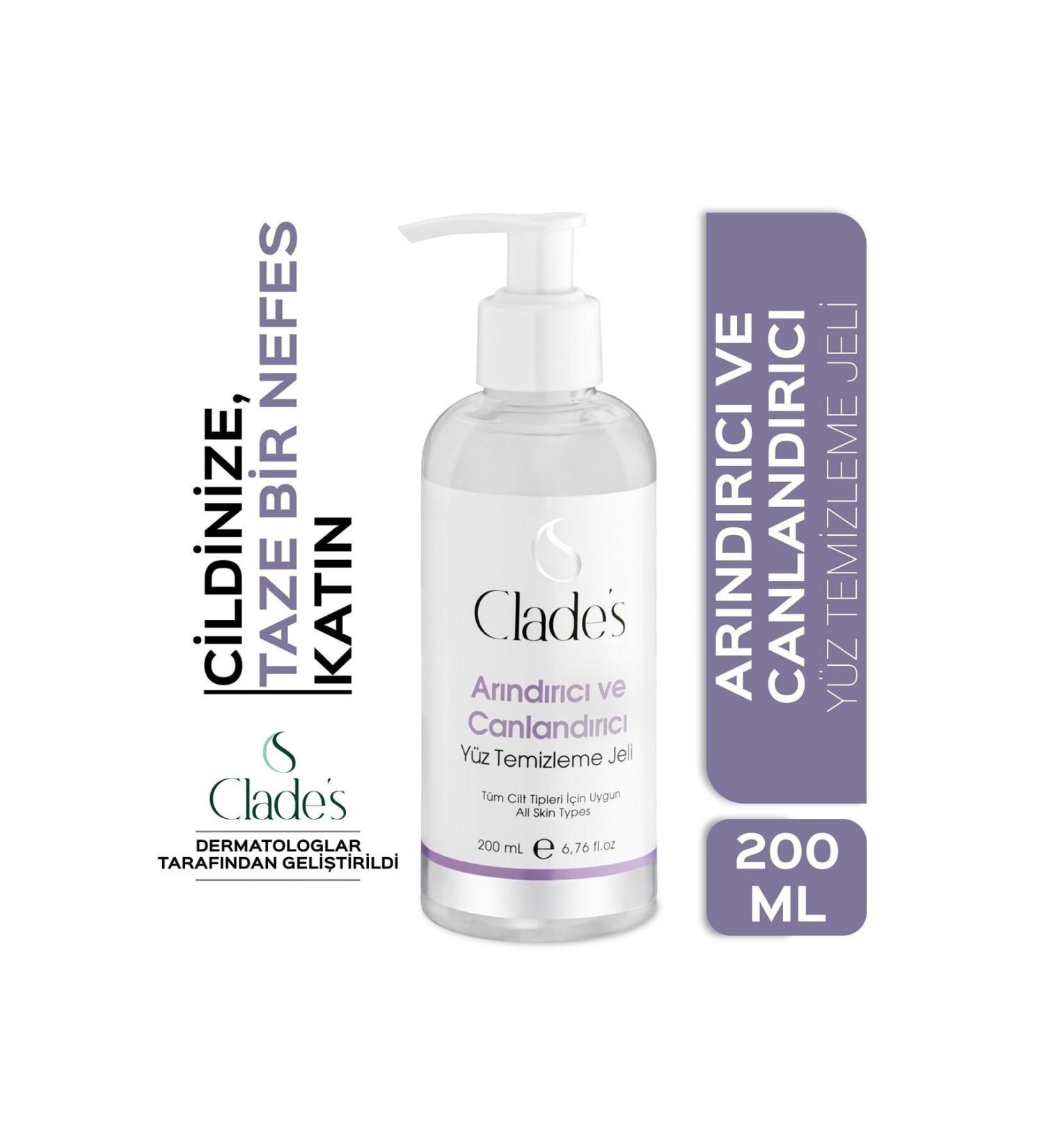 Clade's Purifying and Refreshing Facial Cleansing Gel 200 ml