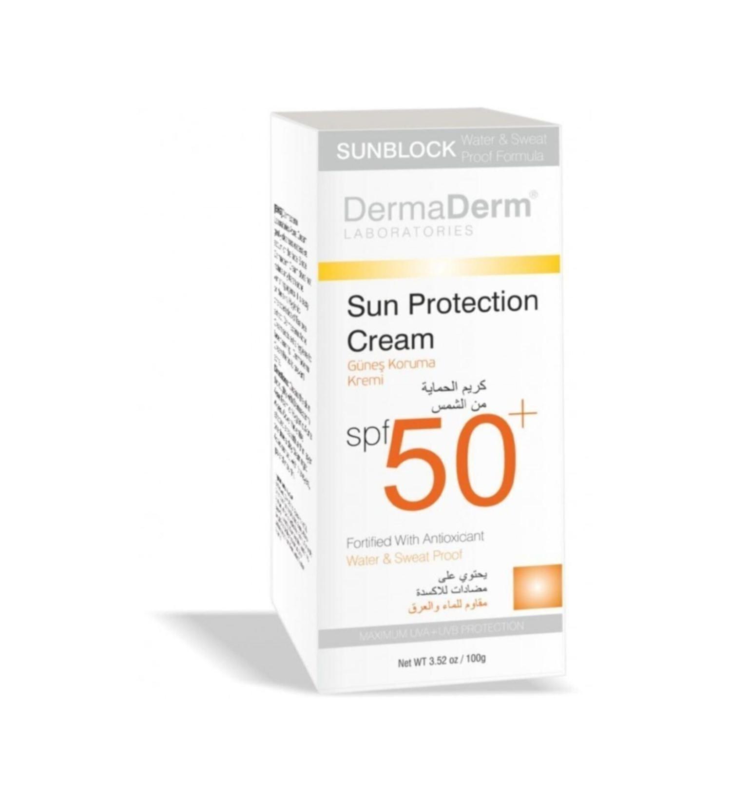 Erbilden Dermaderm Sunscreen Cream 50spf - Buy Online on GoSupps.com