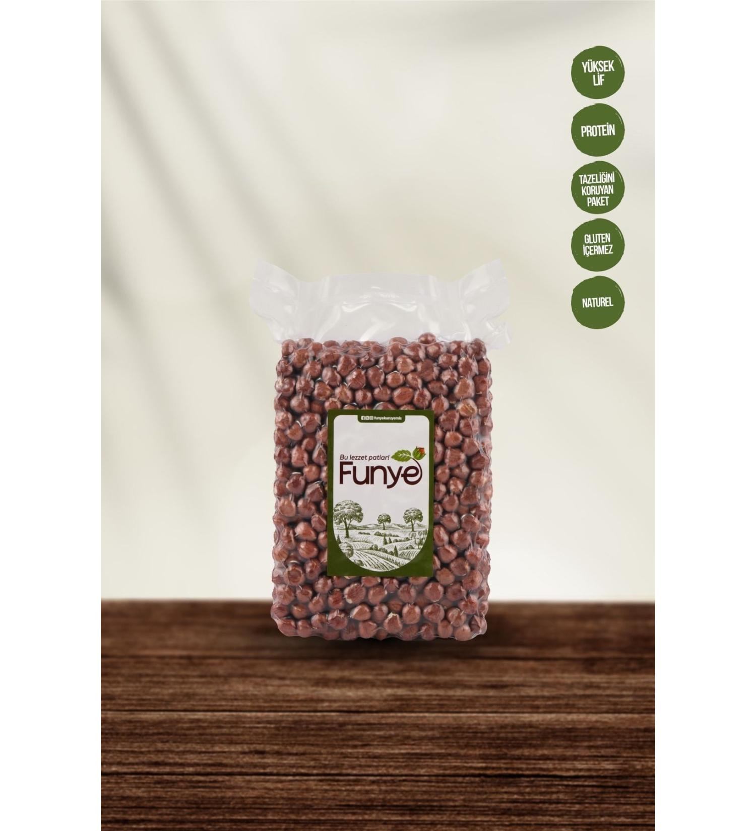 FUNYE Raw Hazelnuts - Vacuum (1 Kg)