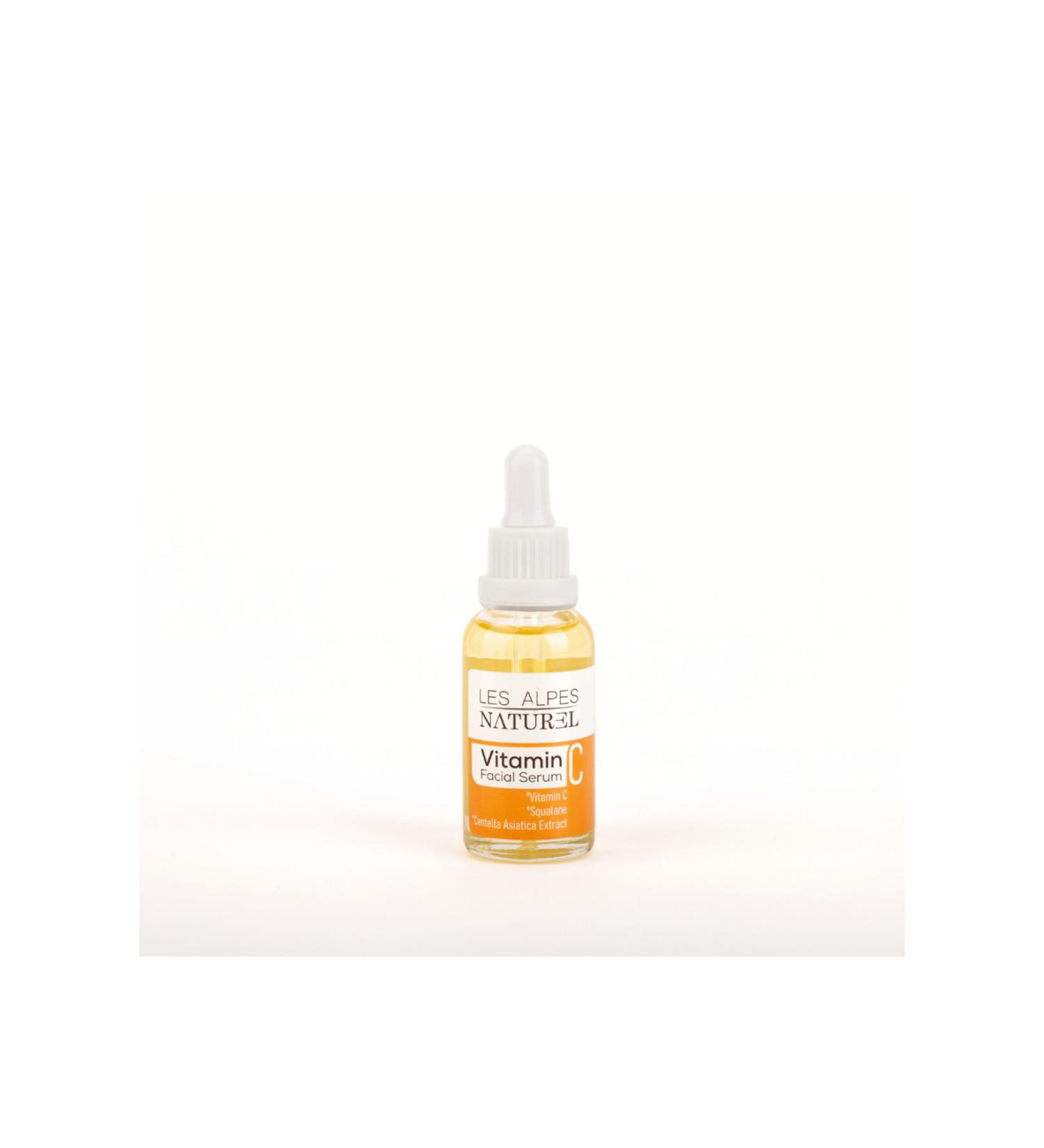 Les Alpes Naturel VITAMIN C - REVITALIZING FACE SERUM - Buy Online on GoSupps.com