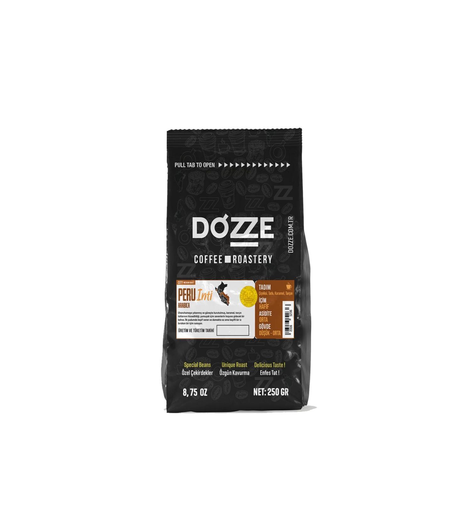 Dozze Peruvian Inti Coffee 250 gr