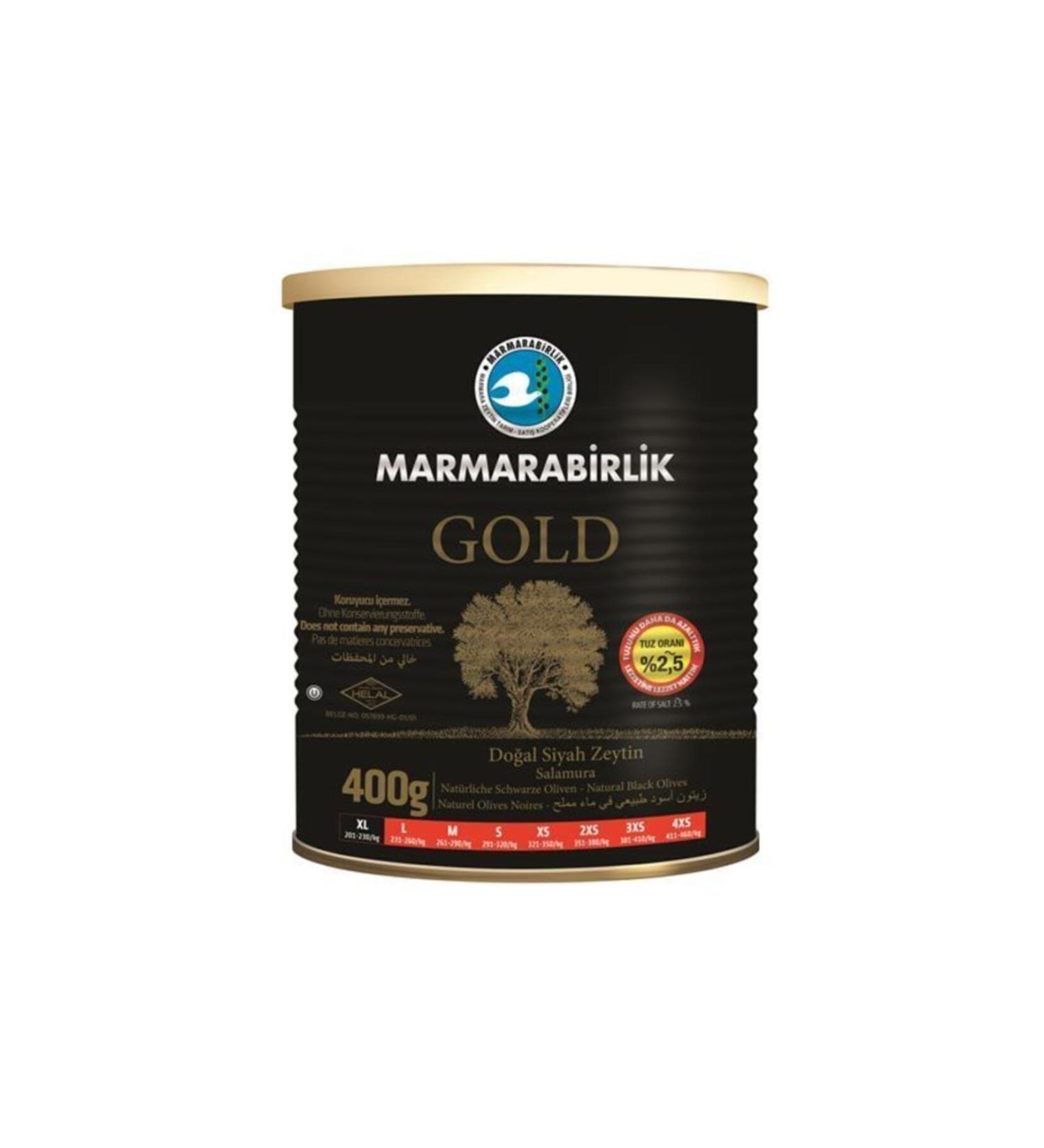 Marmarabirlik Black Olive Gold 400 gr