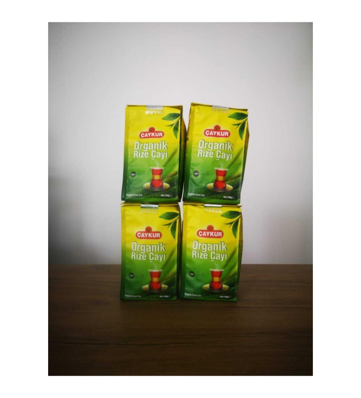 aykur Organic Rize Tea 200 Gr X4 (Pack of Four)