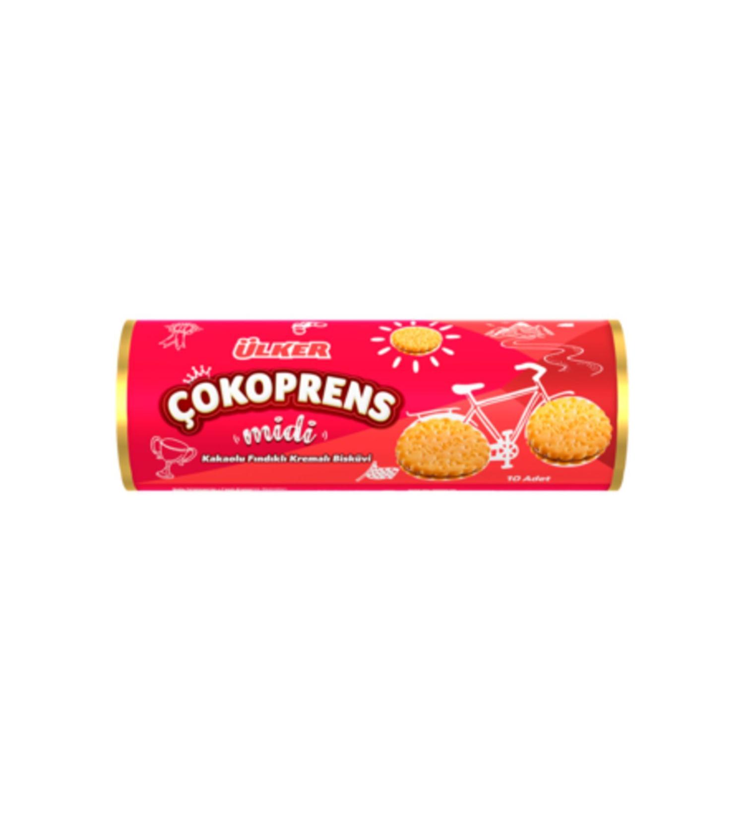 Ulker ( 5 PIECES ) Ulker Cocoprens Biscuit Midi 160 Gr