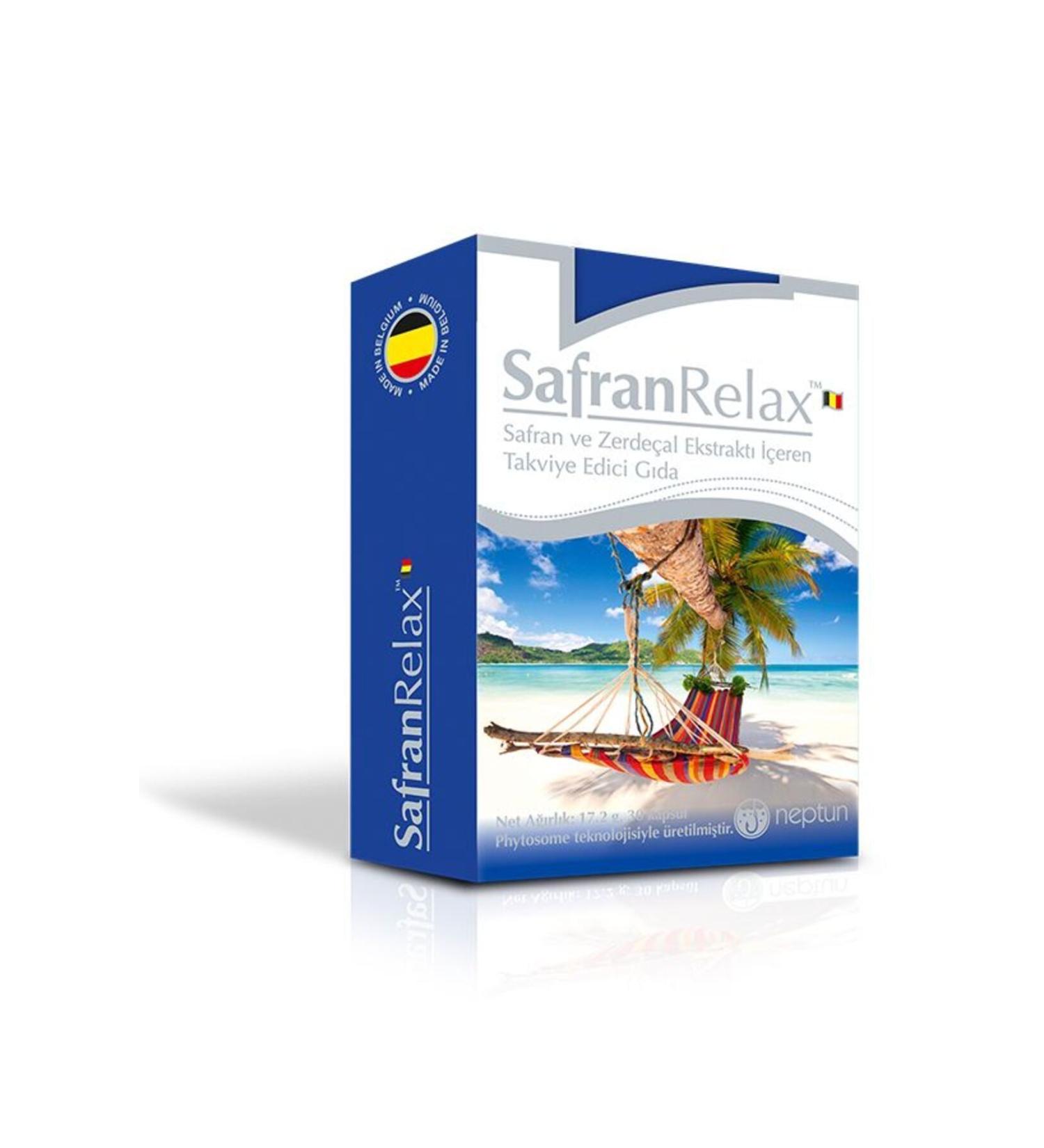 Neptune Safranrelax 30 Capsules.