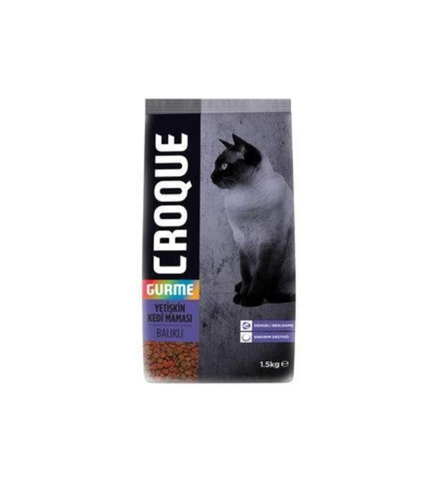 Croque Gourmet Fish Adult Cat Food - 1.5kg
