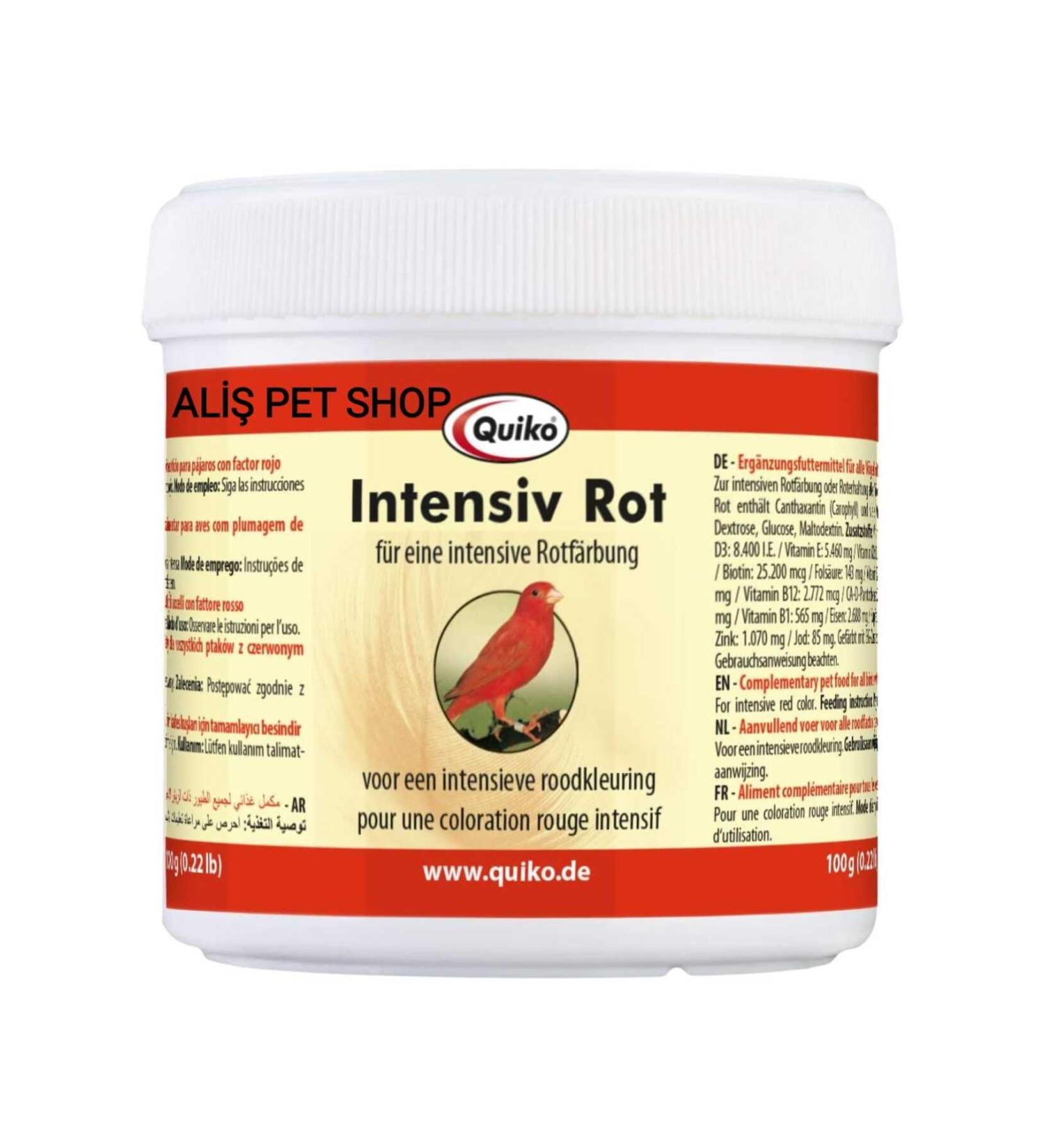 Quiko Intensive Ret Red Color Paint 100gr (Original package)