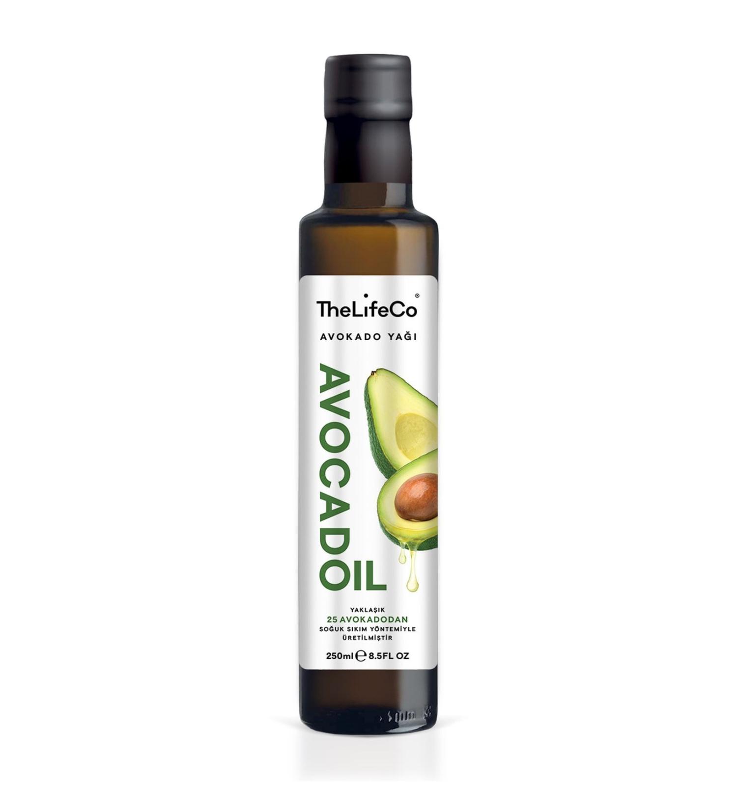 TheLifeCo Avocado Oil 250 ml (VEGAN COLD PRESSED)