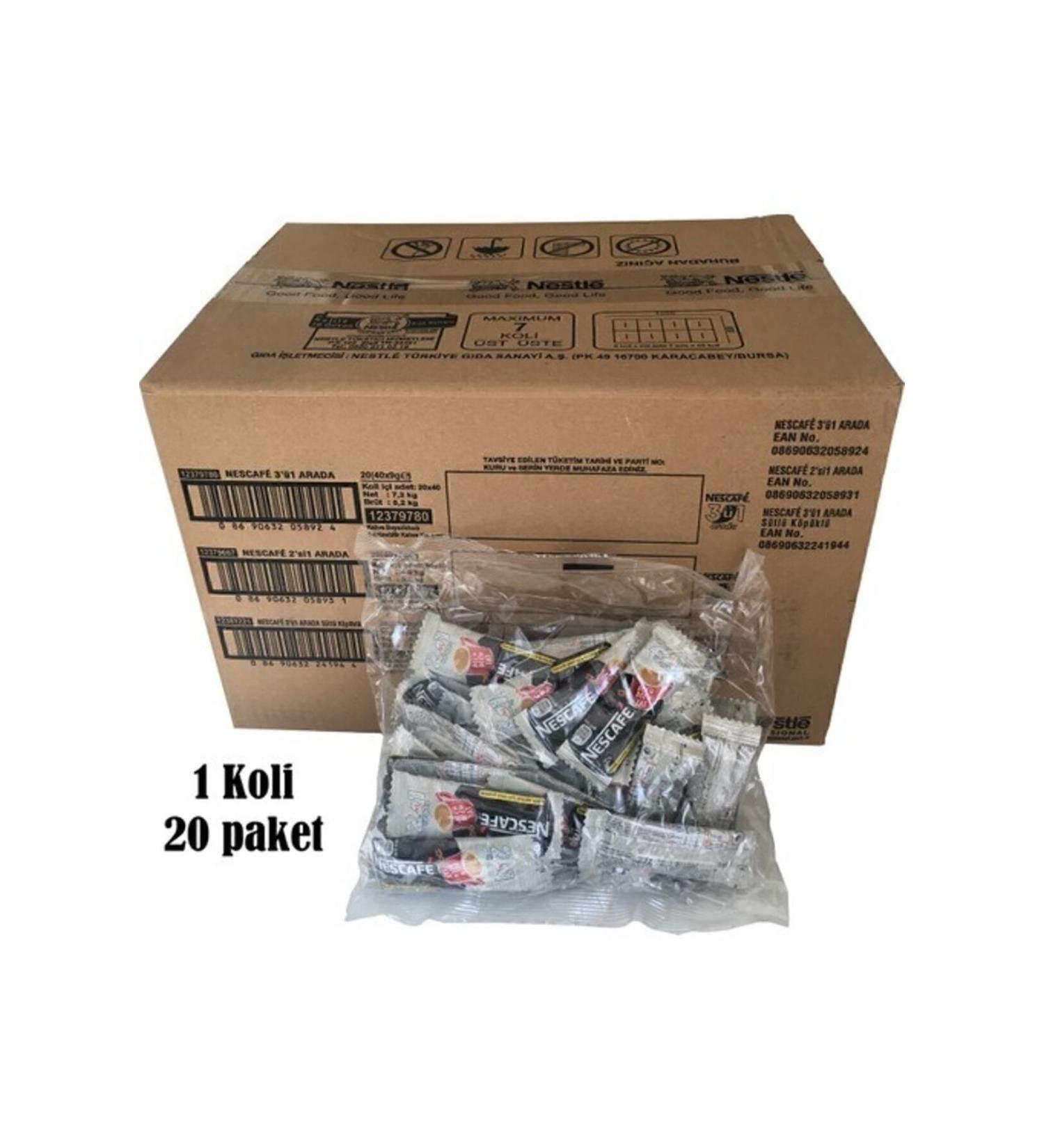 Nescafe 2in1 5 gr Coffee Treat 1 Box 20 Packs